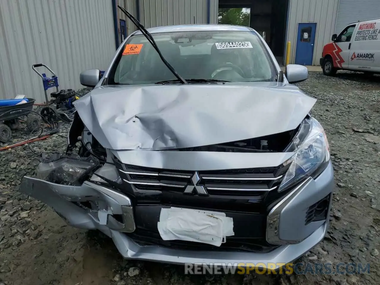 5 Photograph of a damaged car ML32AUHJ7RH031936 MITSUBISHI MIRAGE 2024