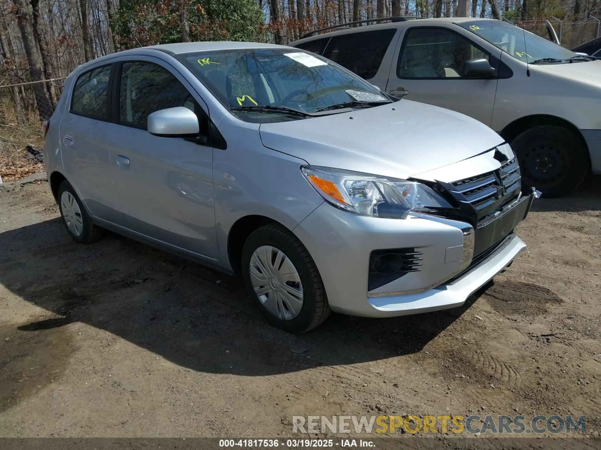 1 Фотография поврежденного автомобиля ML32AUHJ7RH033220 MITSUBISHI MIRAGE 2024