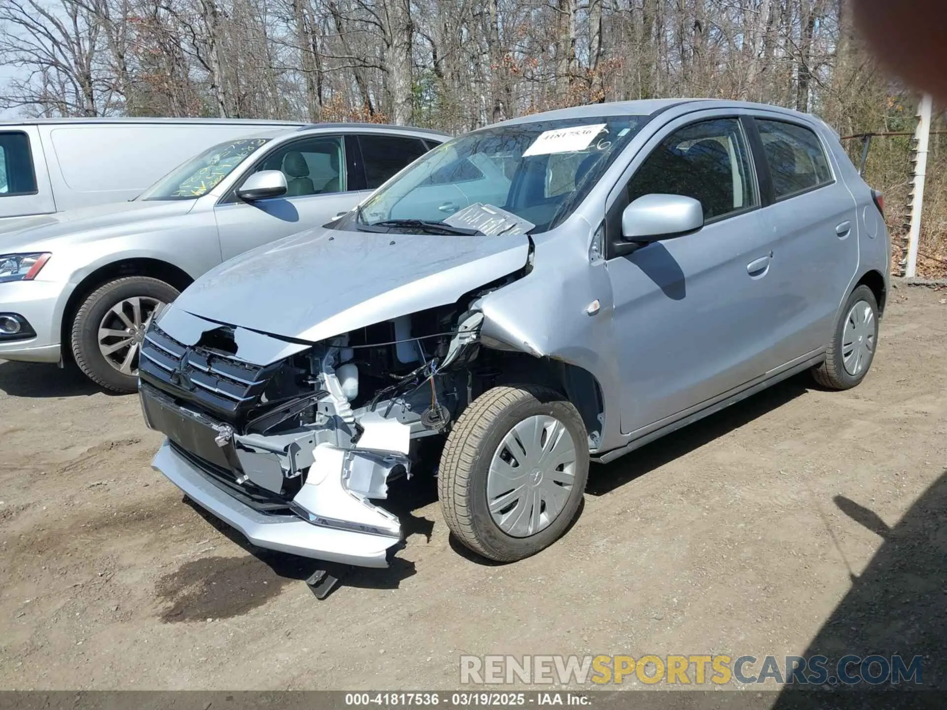 2 Фотография поврежденного автомобиля ML32AUHJ7RH033220 MITSUBISHI MIRAGE 2024