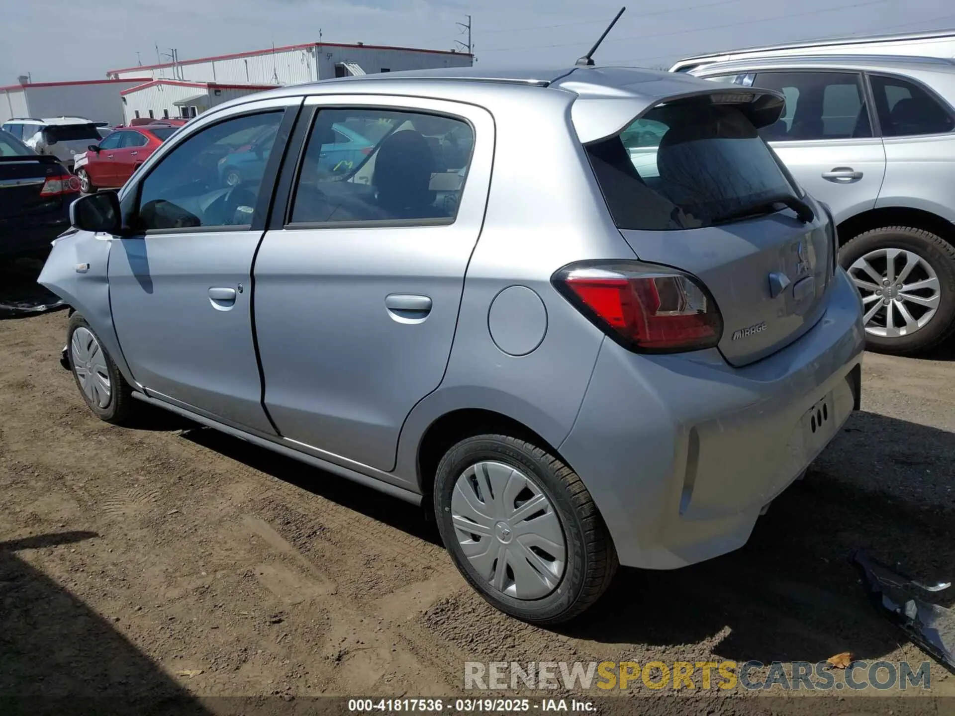 3 Фотография поврежденного автомобиля ML32AUHJ7RH033220 MITSUBISHI MIRAGE 2024