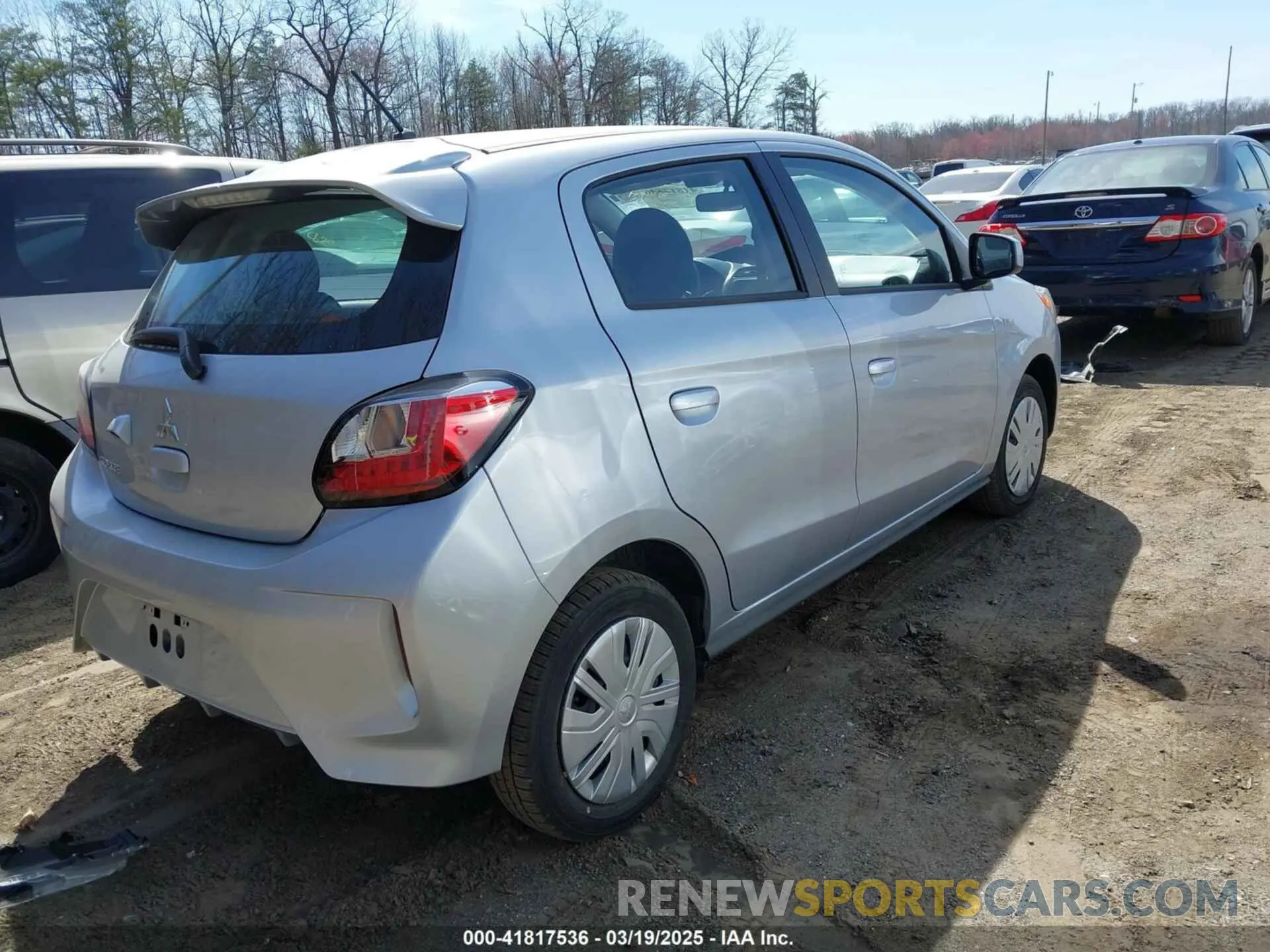4 Фотография поврежденного автомобиля ML32AUHJ7RH033220 MITSUBISHI MIRAGE 2024