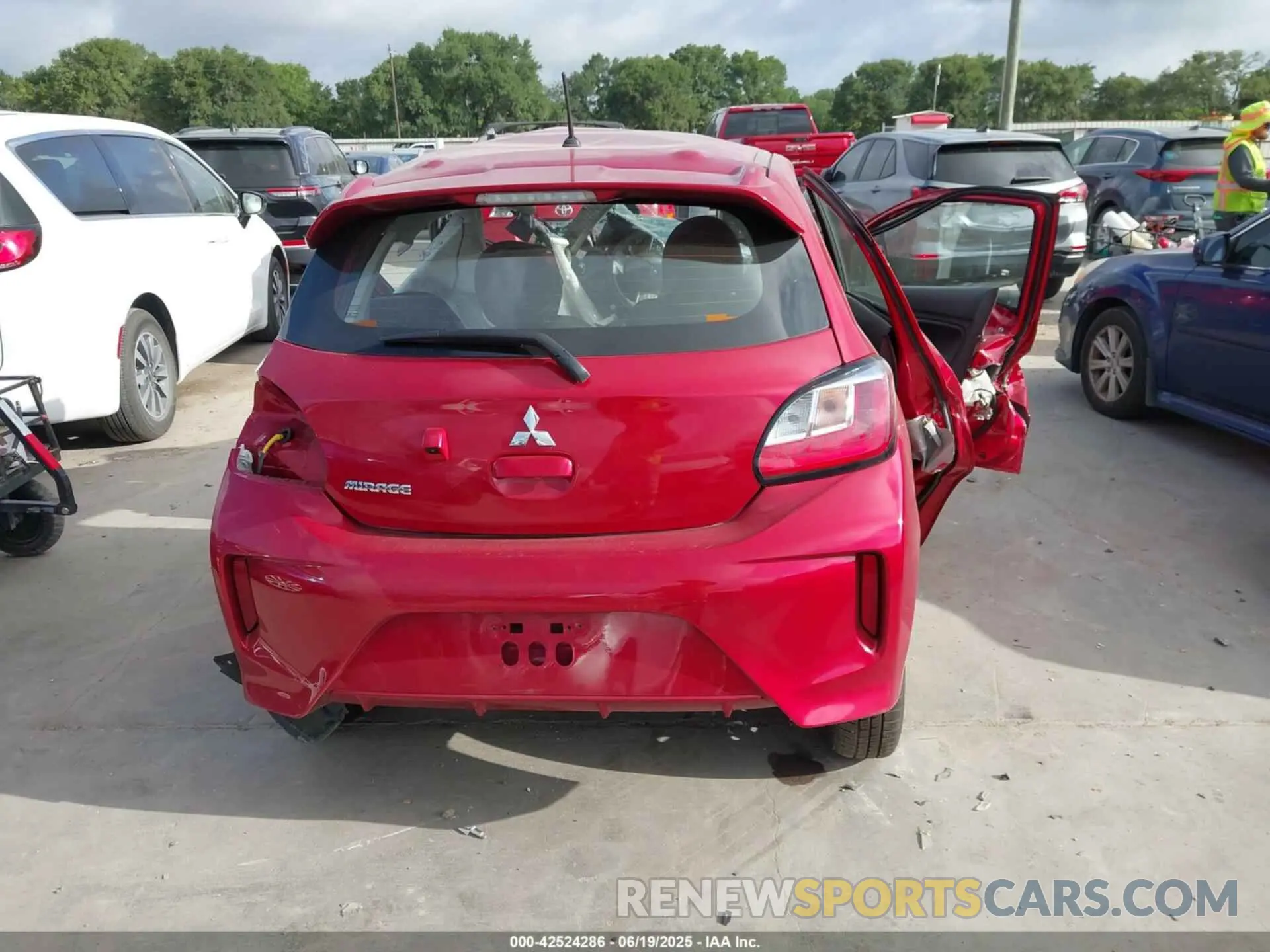15 Фотография поврежденного автомобиля ML32AUHJ7RH036697 MITSUBISHI MIRAGE 2024