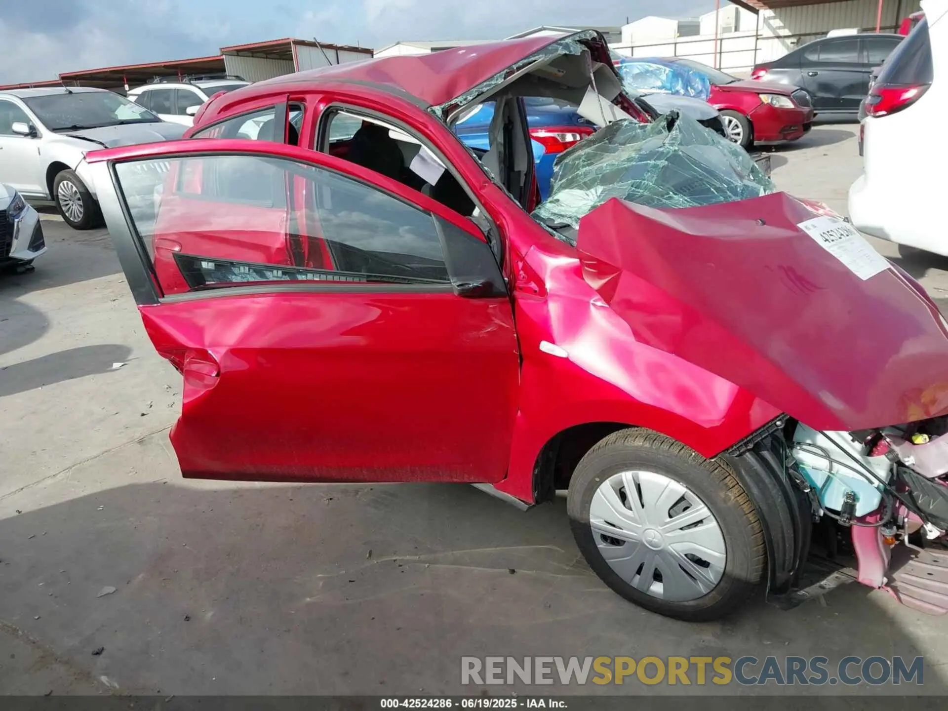 16 Фотография поврежденного автомобиля ML32AUHJ7RH036697 MITSUBISHI MIRAGE 2024