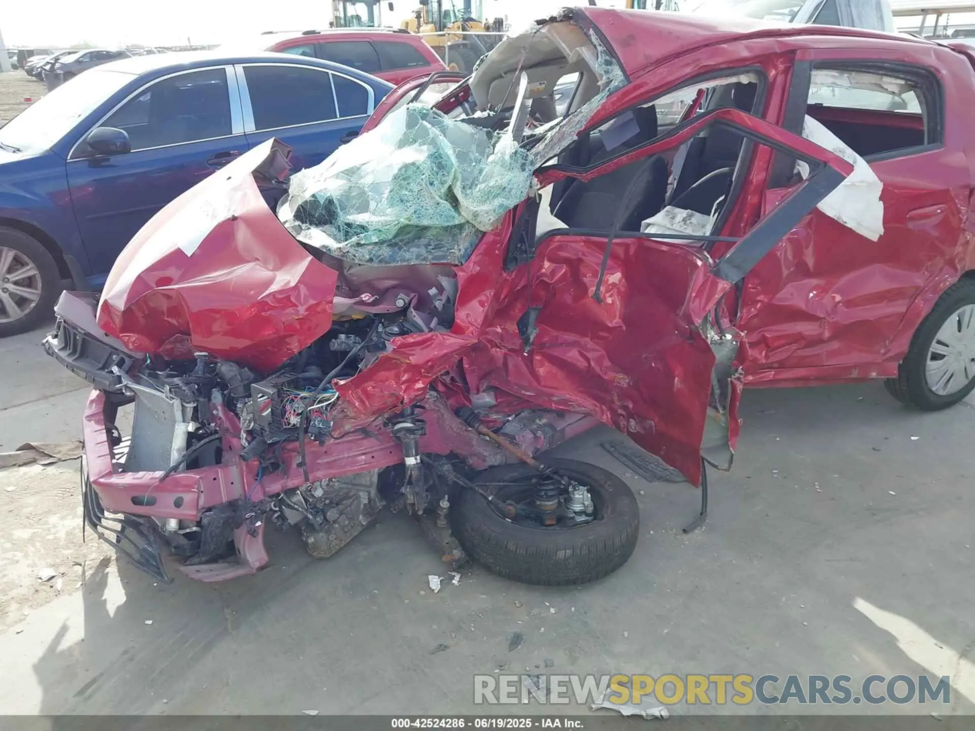 6 Фотография поврежденного автомобиля ML32AUHJ7RH036697 MITSUBISHI MIRAGE 2024