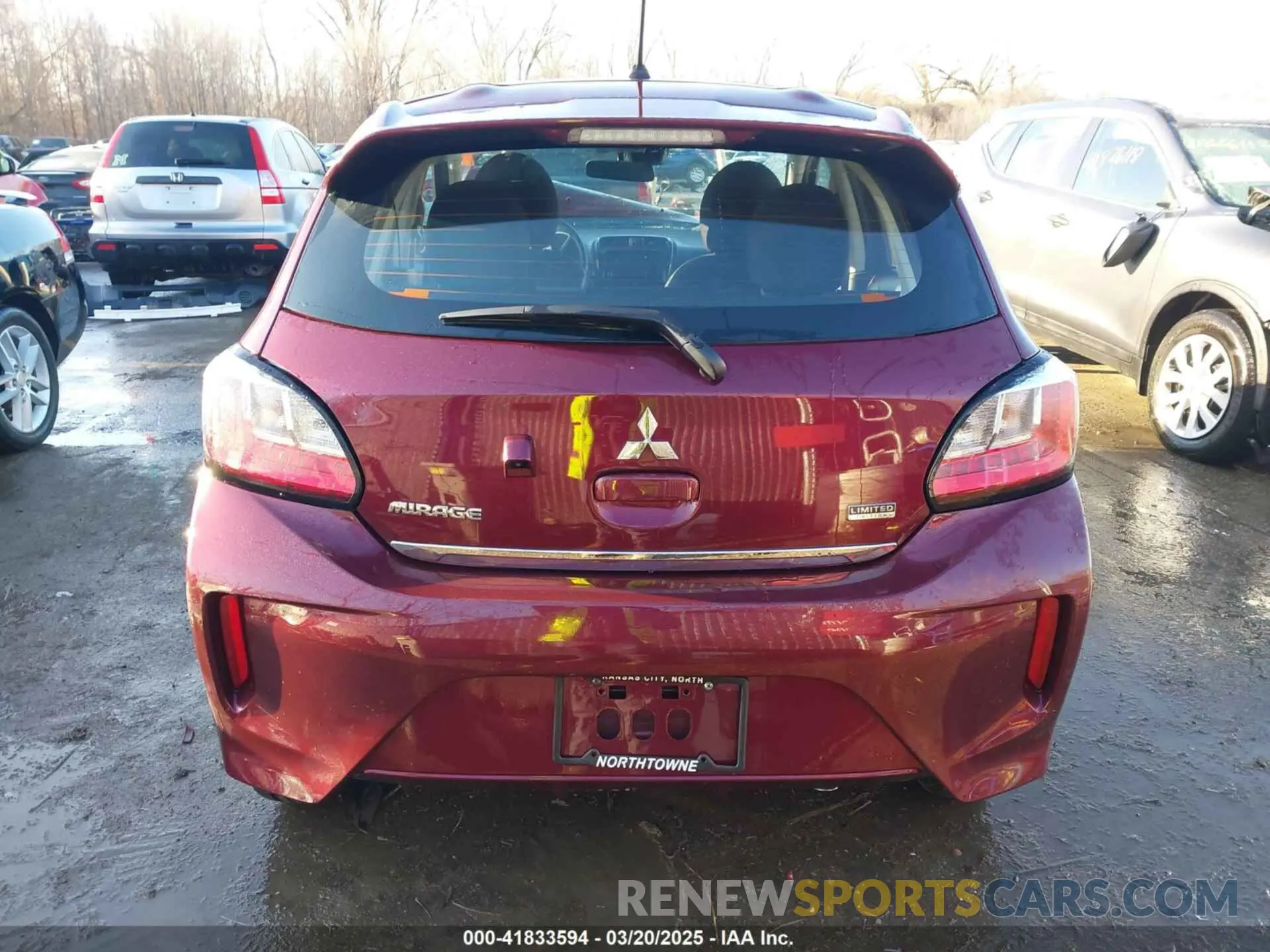 17 Photograph of a damaged car ML32AUHJ8RH000503 MITSUBISHI MIRAGE 2024