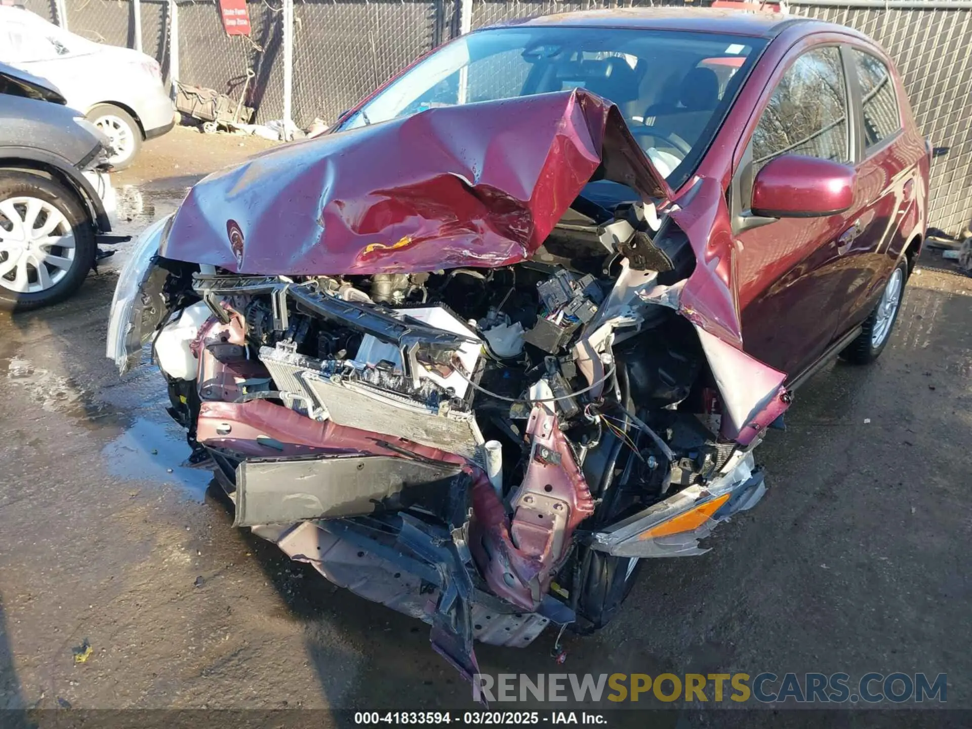 6 Photograph of a damaged car ML32AUHJ8RH000503 MITSUBISHI MIRAGE 2024