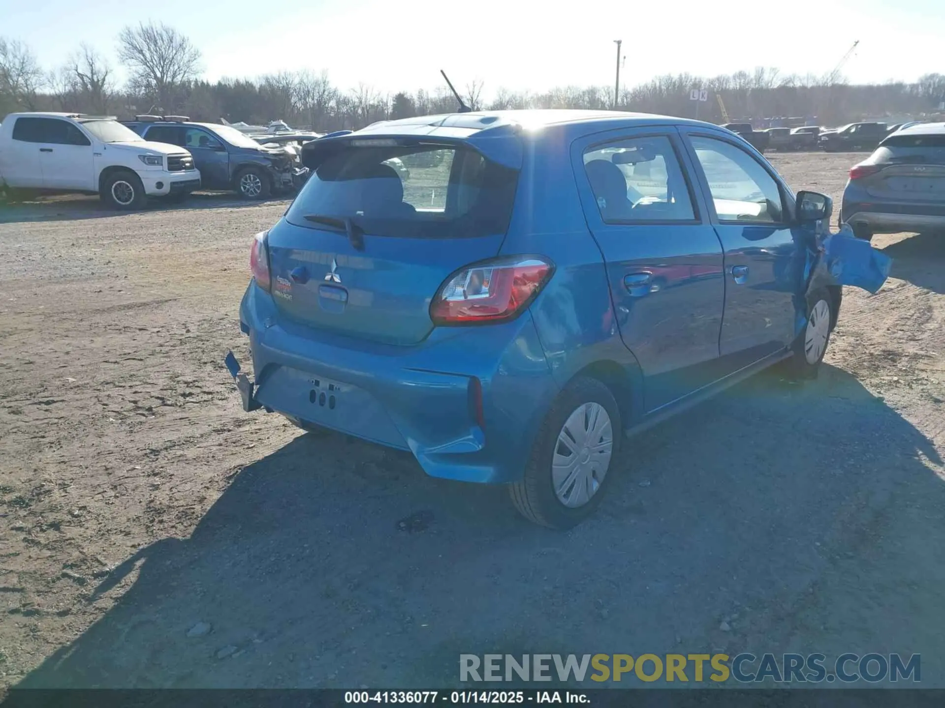 4 Photograph of a damaged car ML32AUHJ8RH008858 MITSUBISHI MIRAGE 2024