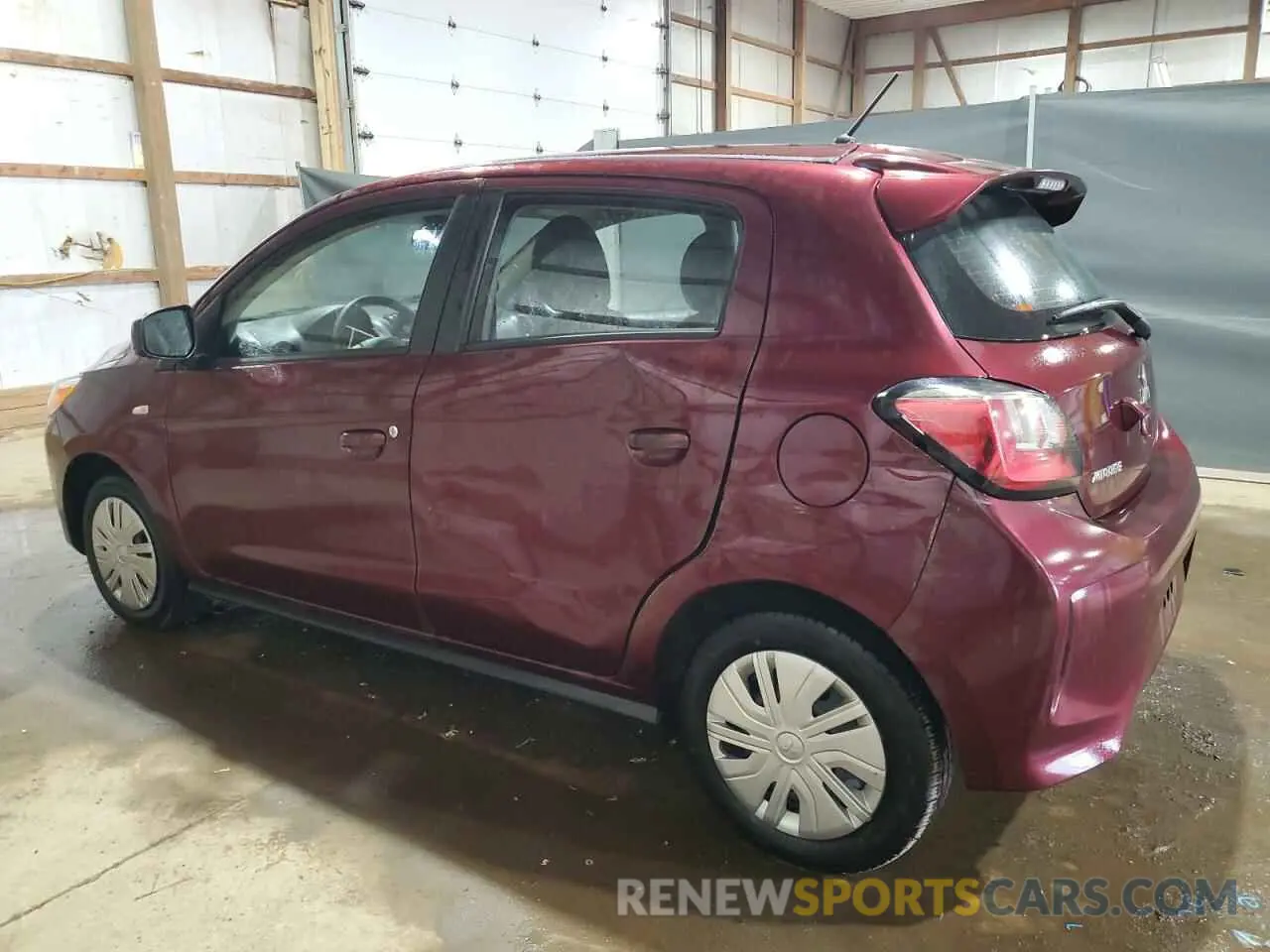 2 Фотография поврежденного автомобиля ML32AUHJ8RH018337 MITSUBISHI MIRAGE 2024