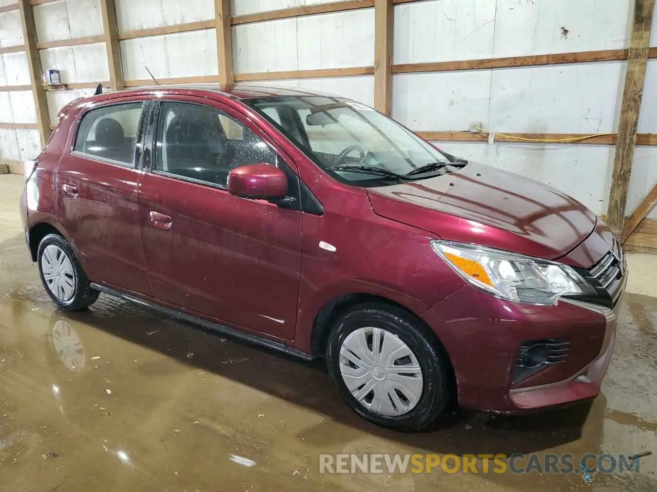4 Фотография поврежденного автомобиля ML32AUHJ8RH018337 MITSUBISHI MIRAGE 2024