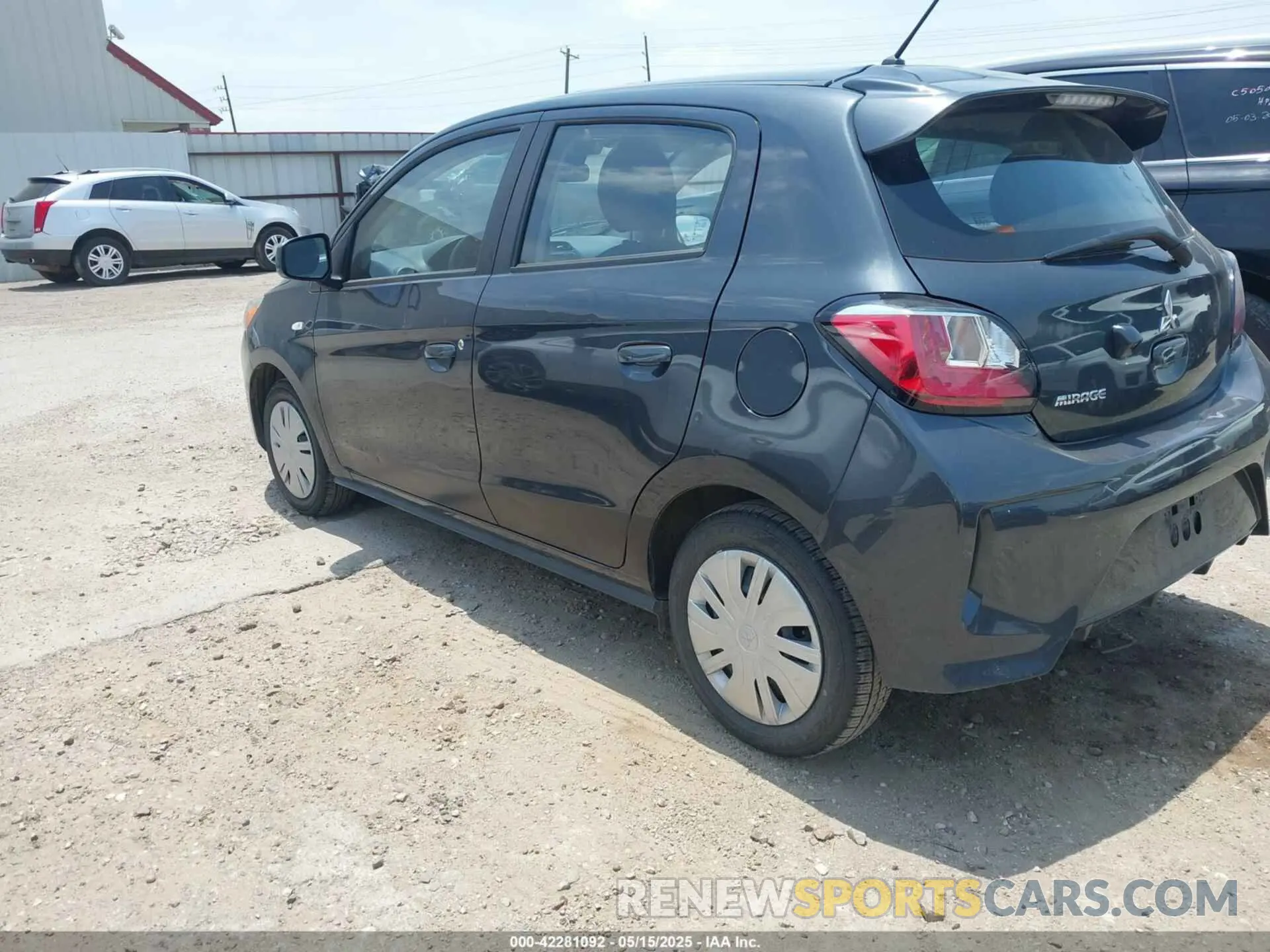 3 Photograph of a damaged car ML32AUHJ8RH022856 MITSUBISHI MIRAGE 2024
