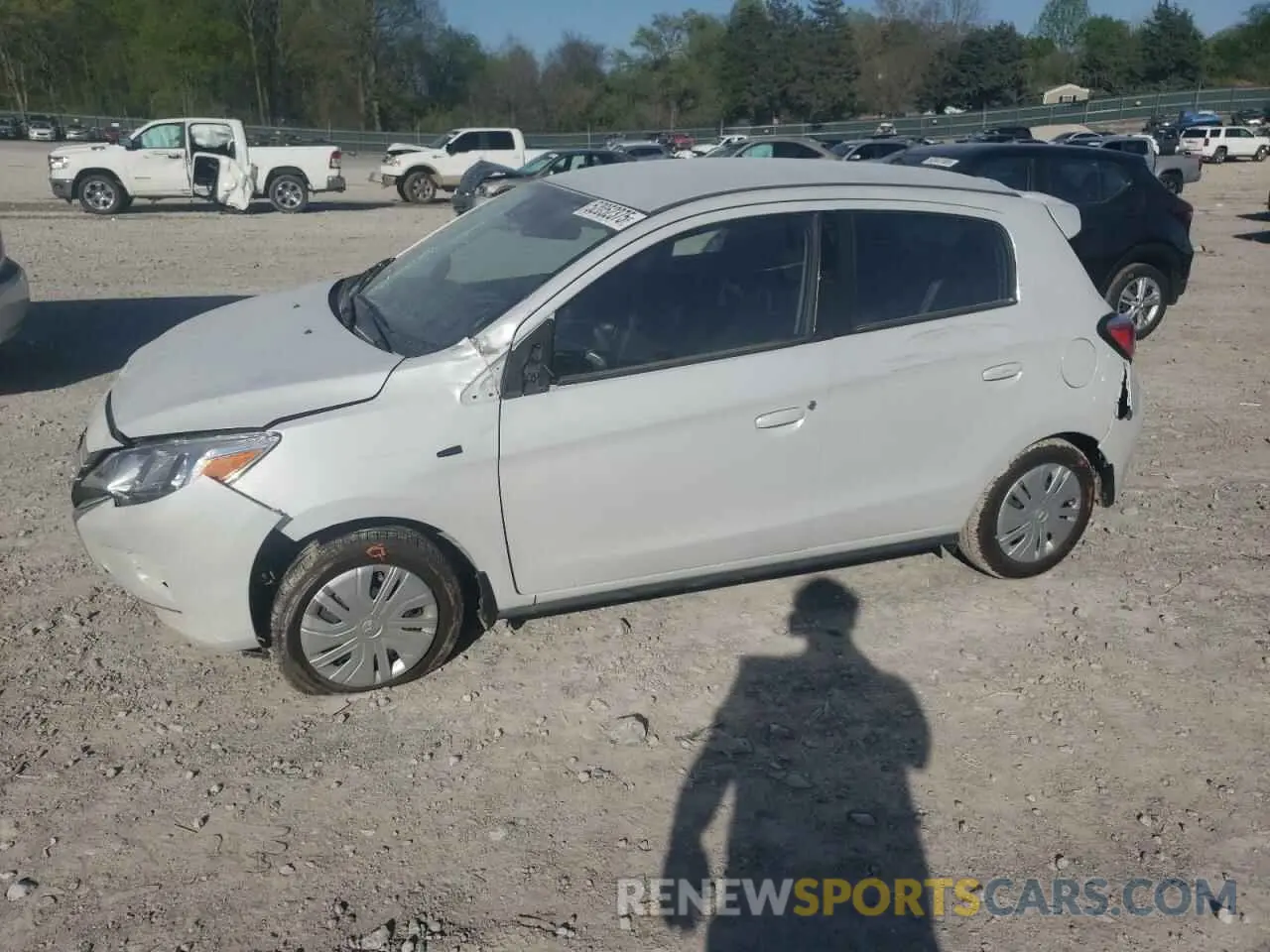1 Photograph of a damaged car ML32AUHJ8RH023201 MITSUBISHI MIRAGE 2024
