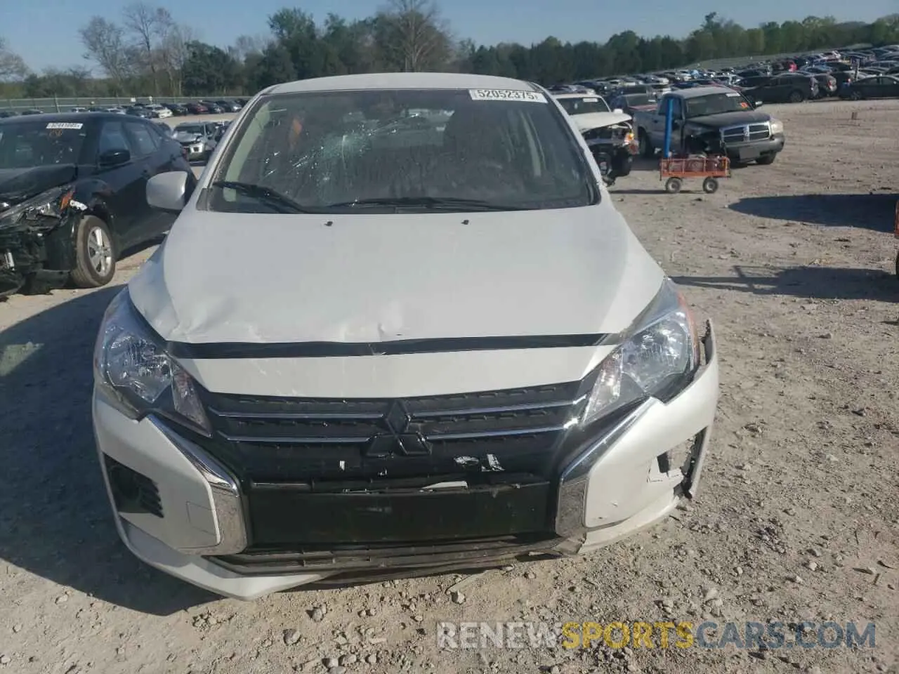 5 Photograph of a damaged car ML32AUHJ8RH023201 MITSUBISHI MIRAGE 2024