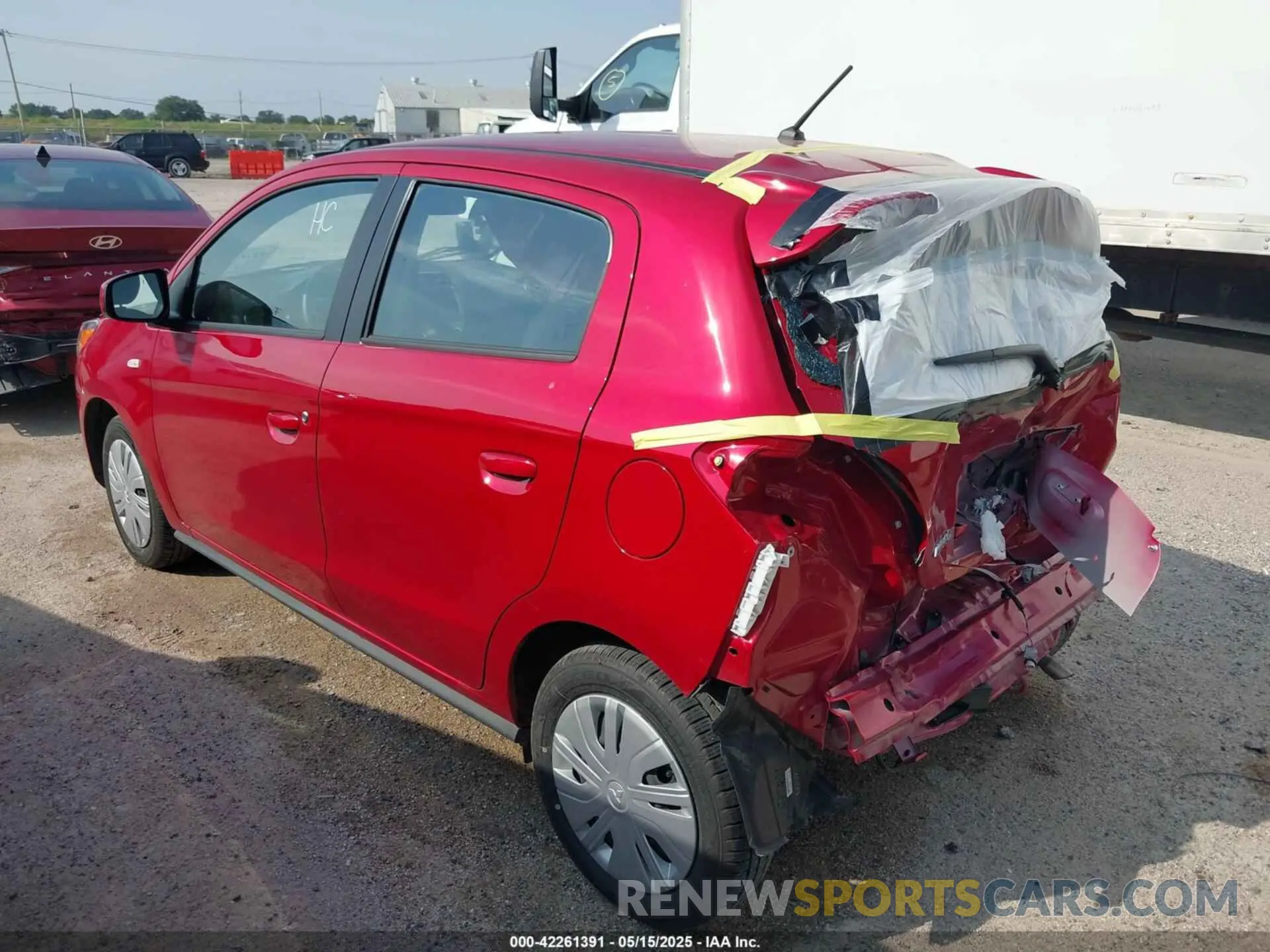 3 Фотография поврежденного автомобиля ML32AUHJ8RH032092 MITSUBISHI MIRAGE 2024
