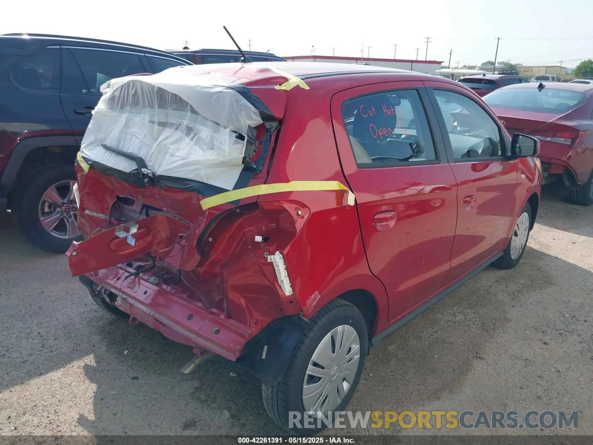 4 Фотография поврежденного автомобиля ML32AUHJ8RH032092 MITSUBISHI MIRAGE 2024