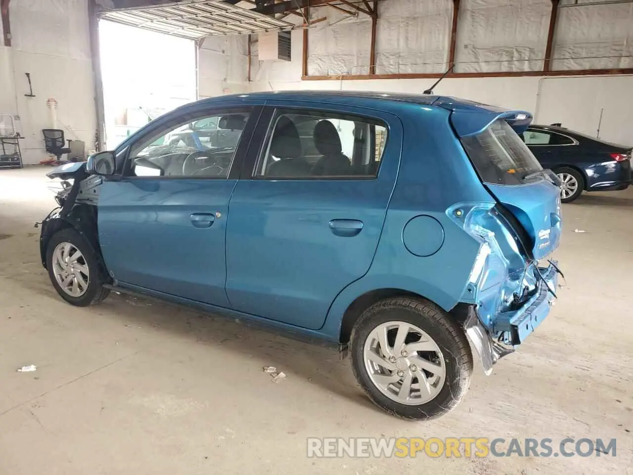 2 Фотография поврежденного автомобиля ML32AUHJ8RH033436 MITSUBISHI MIRAGE 2024