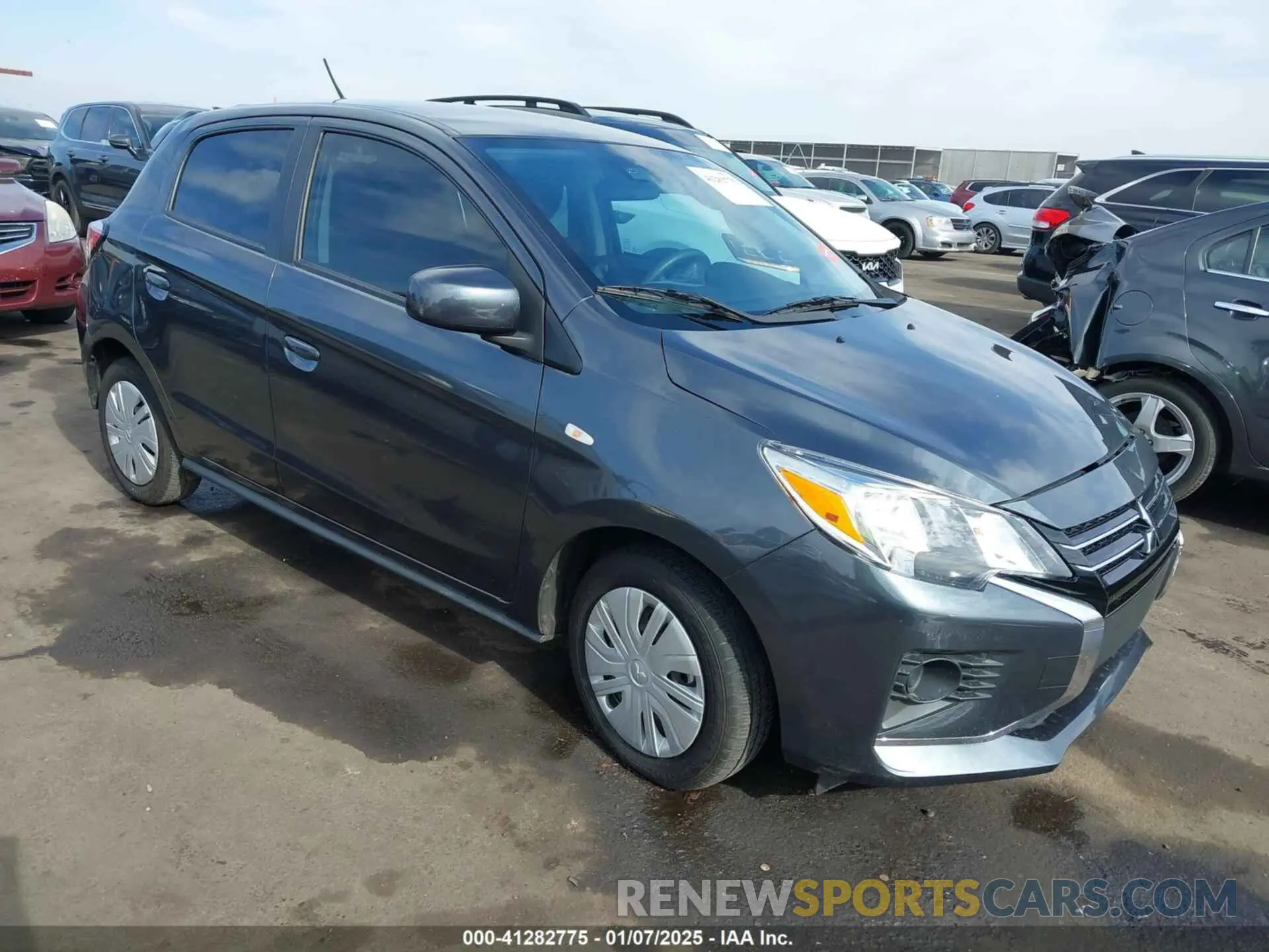 1 Фотография поврежденного автомобиля ML32AUHJ9RH006892 MITSUBISHI MIRAGE 2024