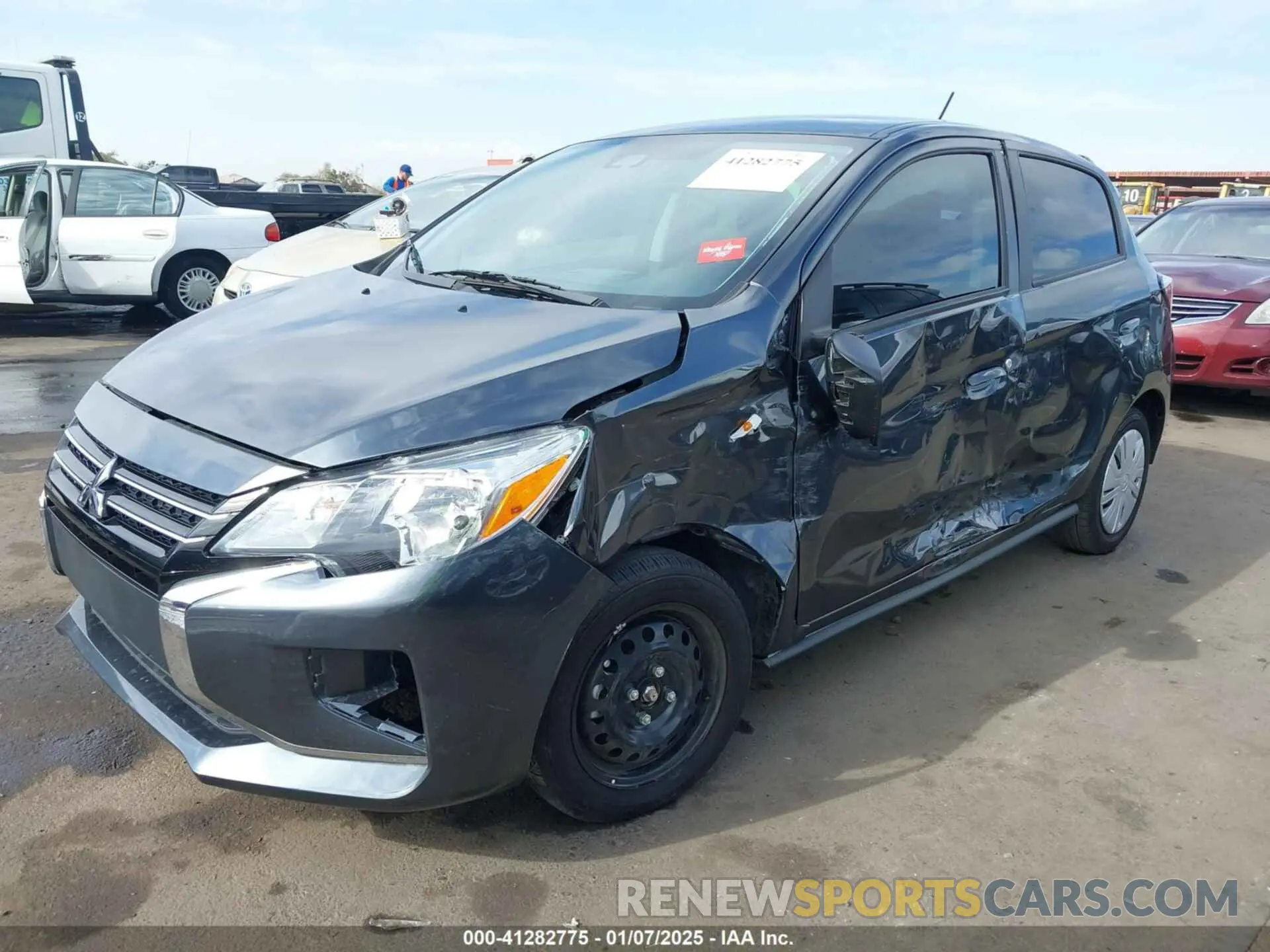2 Фотография поврежденного автомобиля ML32AUHJ9RH006892 MITSUBISHI MIRAGE 2024