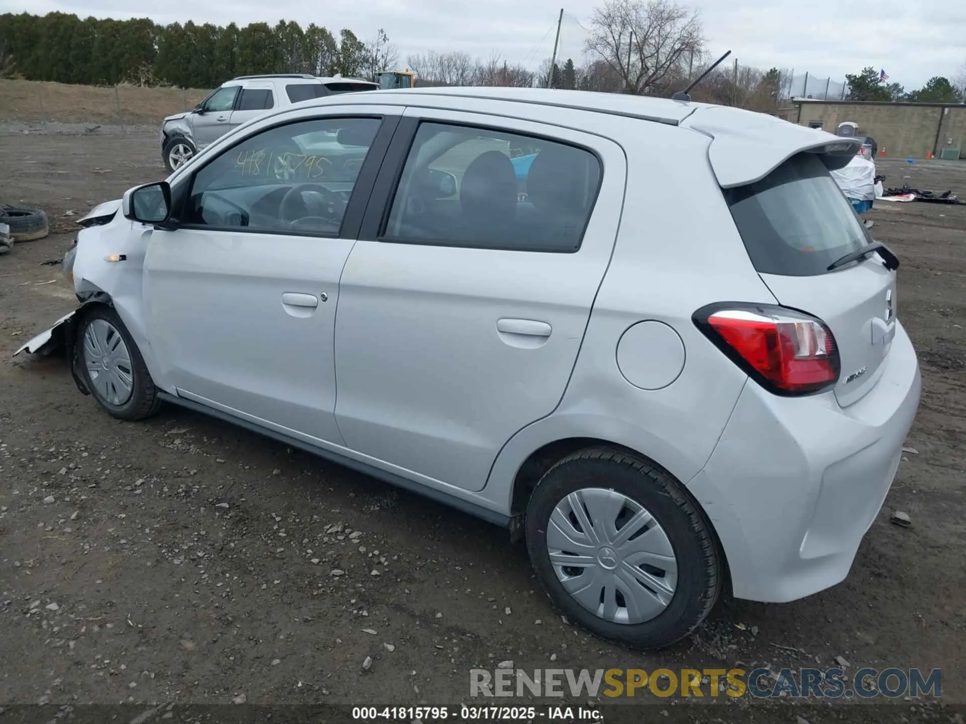 3 Photograph of a damaged car ML32AUHJ9RH009565 MITSUBISHI MIRAGE 2024