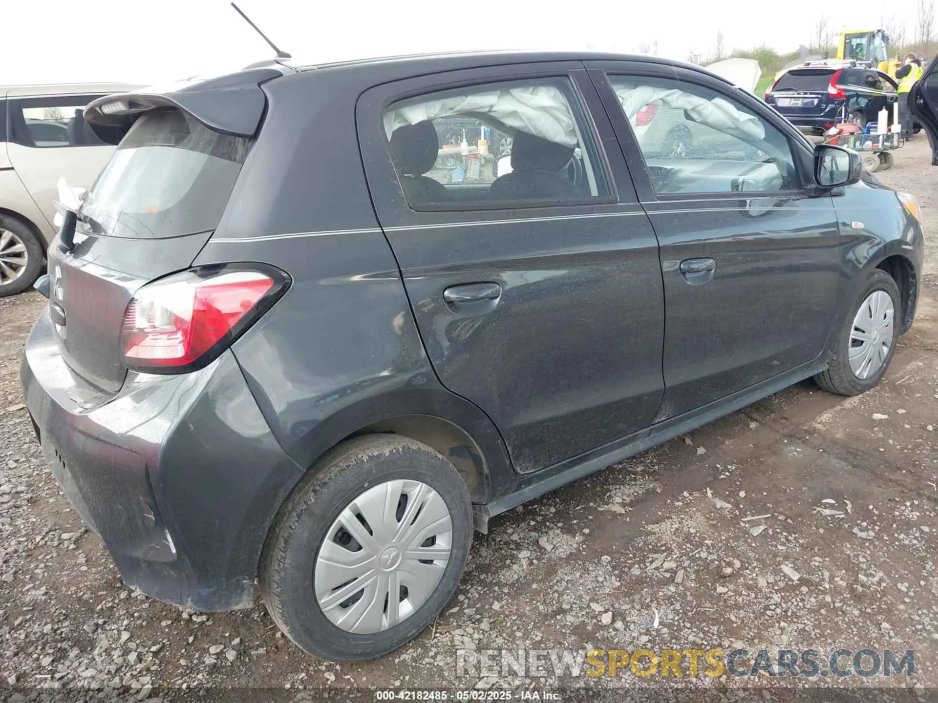 4 Photograph of a damaged car ML32AUHJXRH005430 MITSUBISHI MIRAGE 2024