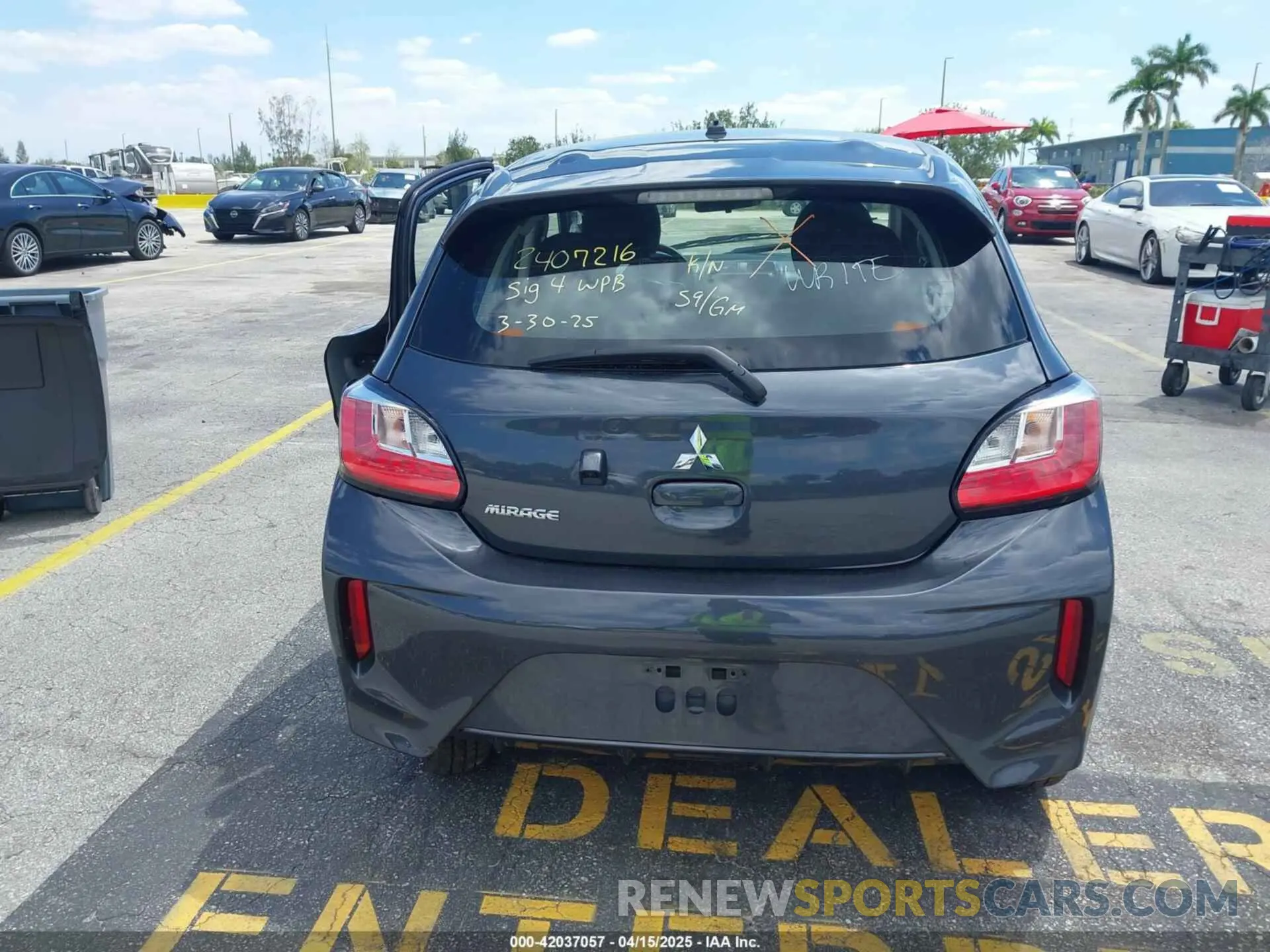 16 Фотография поврежденного автомобиля ML32AUHJXRH007422 MITSUBISHI MIRAGE 2024