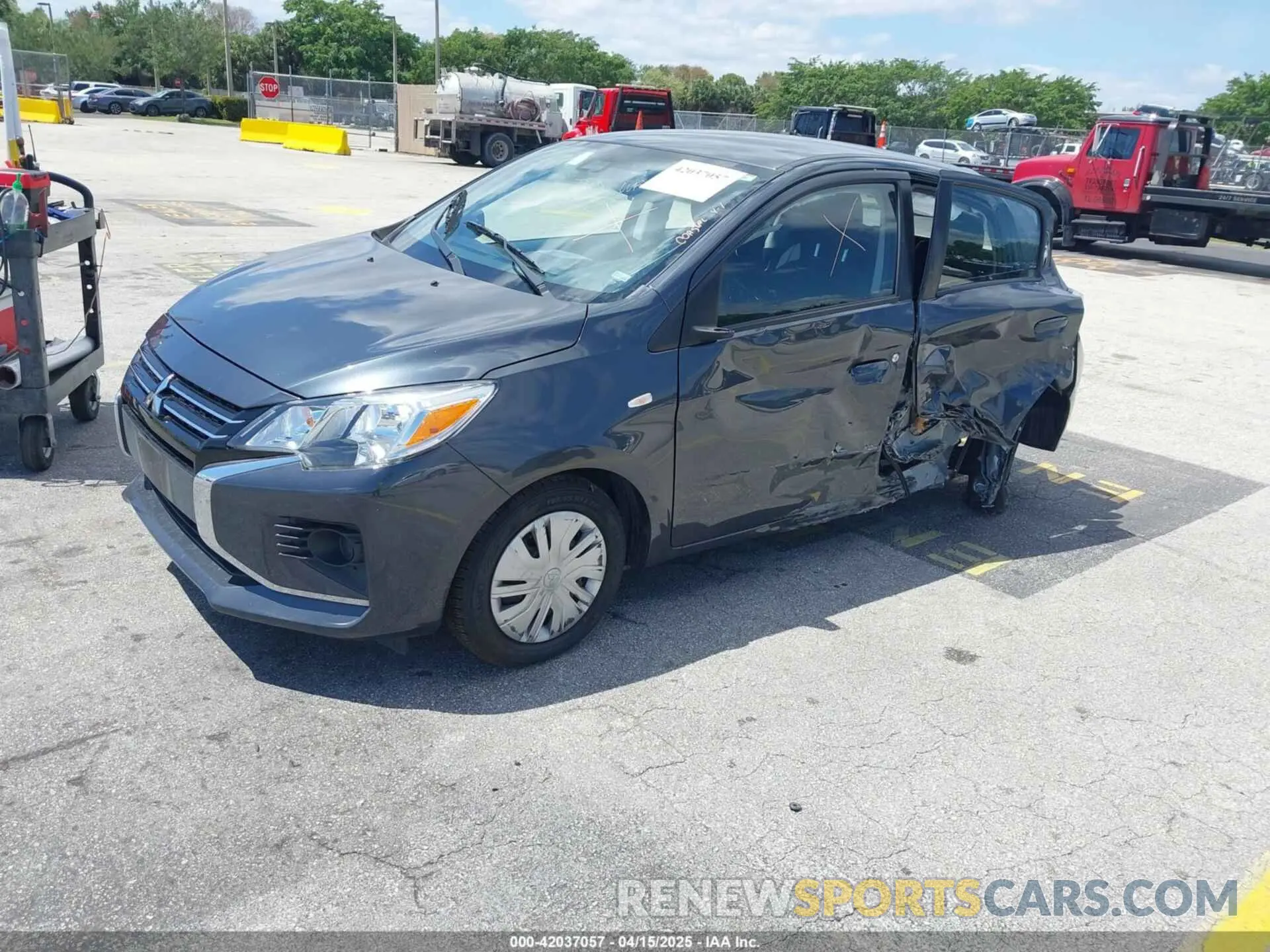 2 Фотография поврежденного автомобиля ML32AUHJXRH007422 MITSUBISHI MIRAGE 2024
