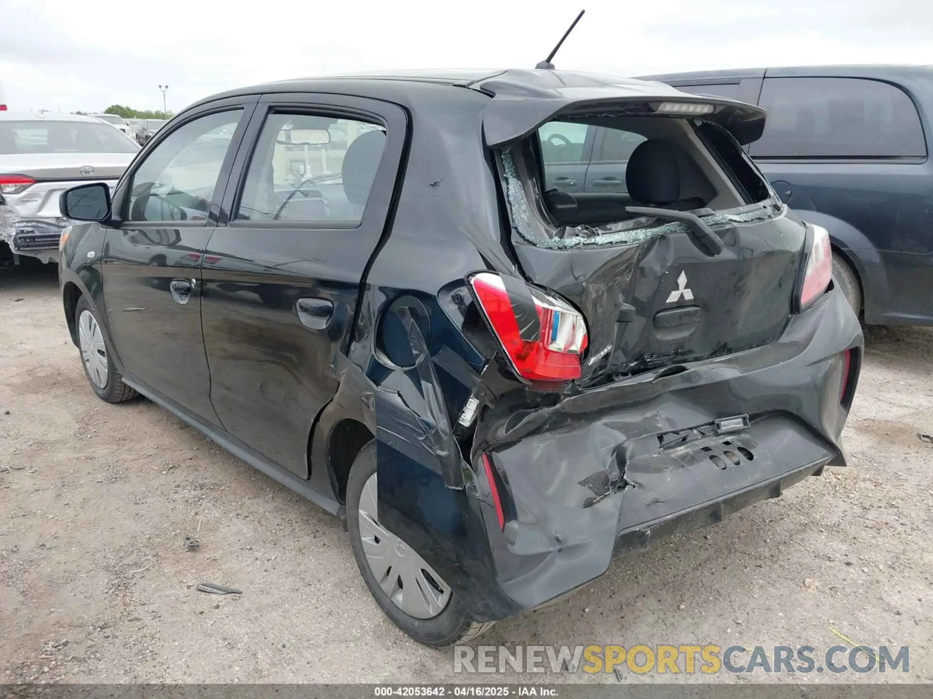 3 Фотография поврежденного автомобиля ML32AUHJXRH007937 MITSUBISHI MIRAGE 2024