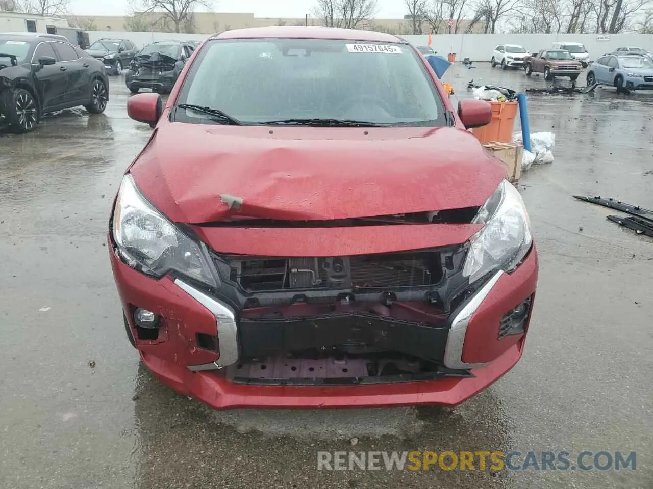 5 Photograph of a damaged car ML32AUHJXRH009199 MITSUBISHI MIRAGE 2024