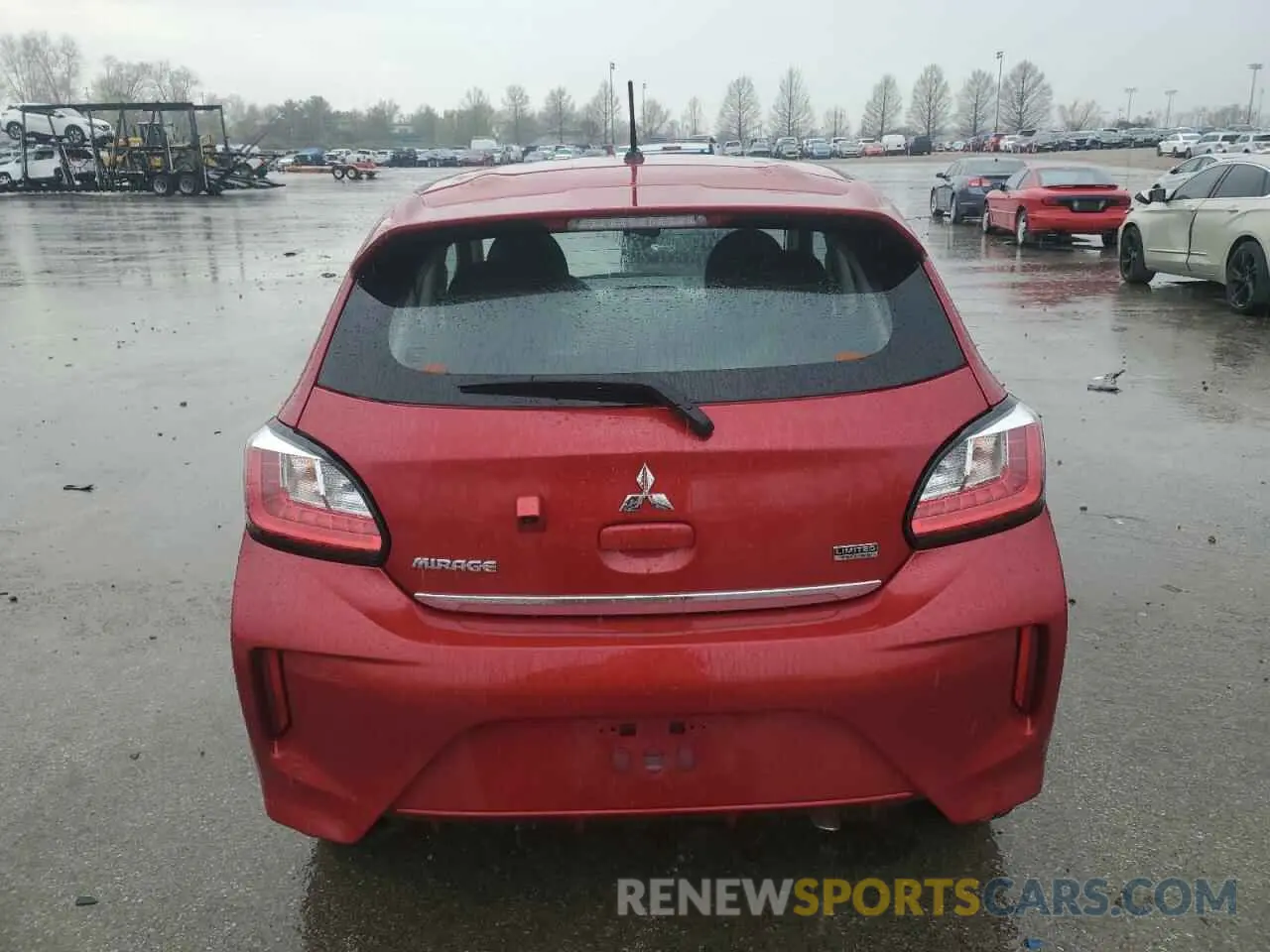 6 Photograph of a damaged car ML32AUHJXRH009199 MITSUBISHI MIRAGE 2024