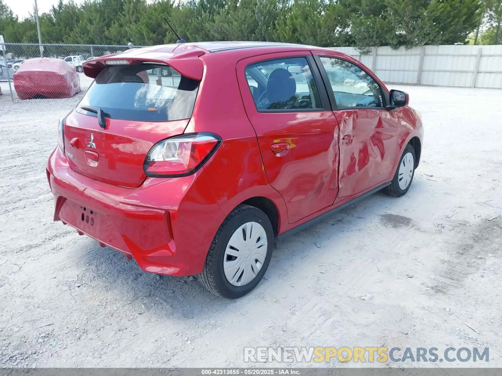 4 Photograph of a damaged car ML32AUHJXRH018310 MITSUBISHI MIRAGE 2024
