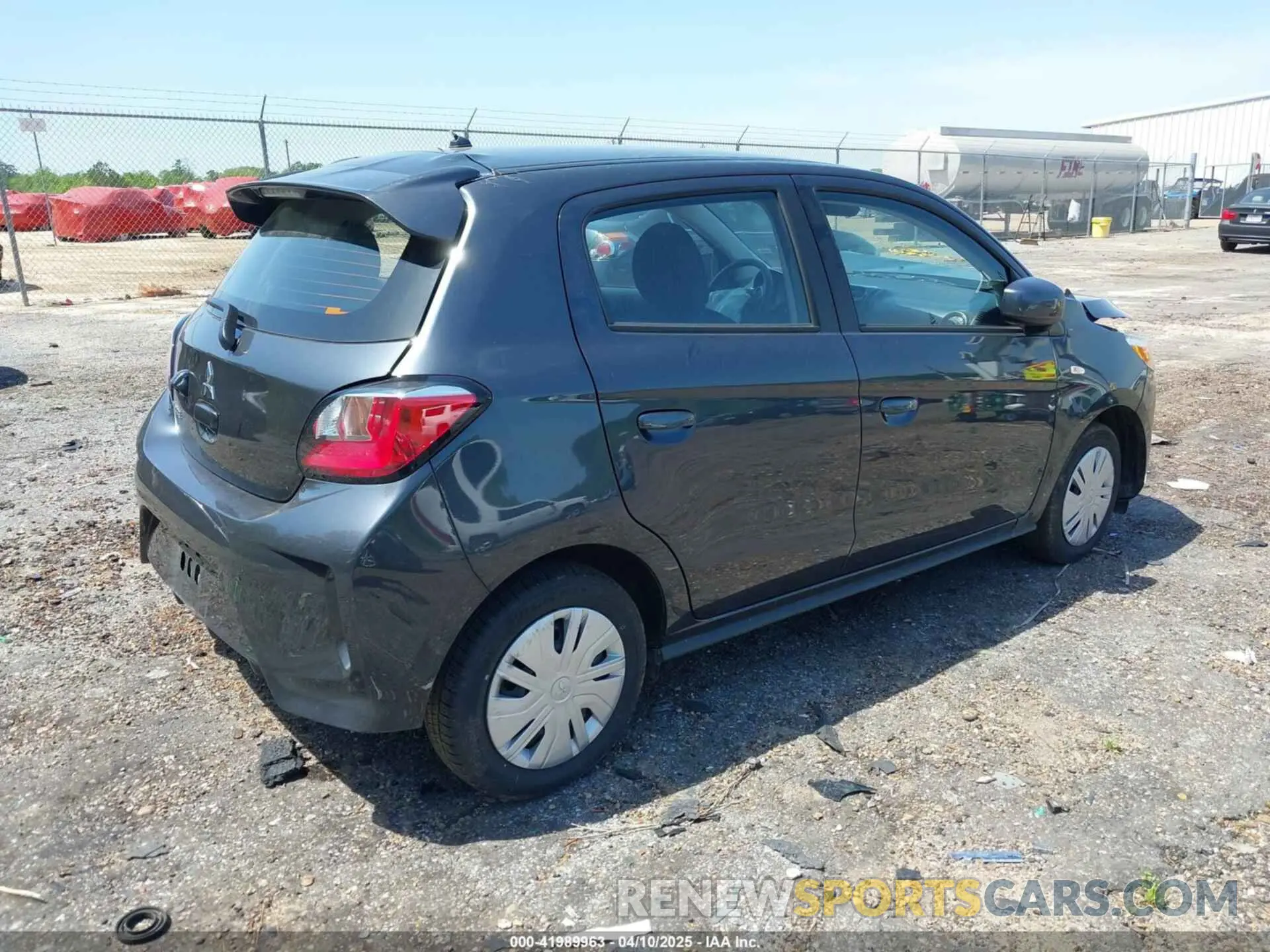 4 Photograph of a damaged car ML32AUHJXRH018744 MITSUBISHI MIRAGE 2024