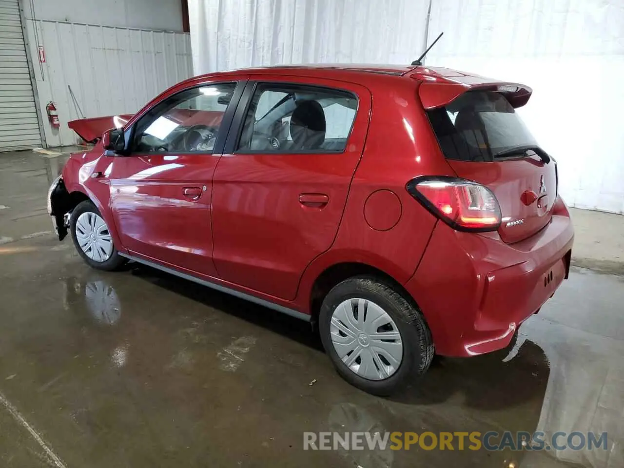 2 Photograph of a damaged car ML32AUHJXRH020798 MITSUBISHI MIRAGE 2024