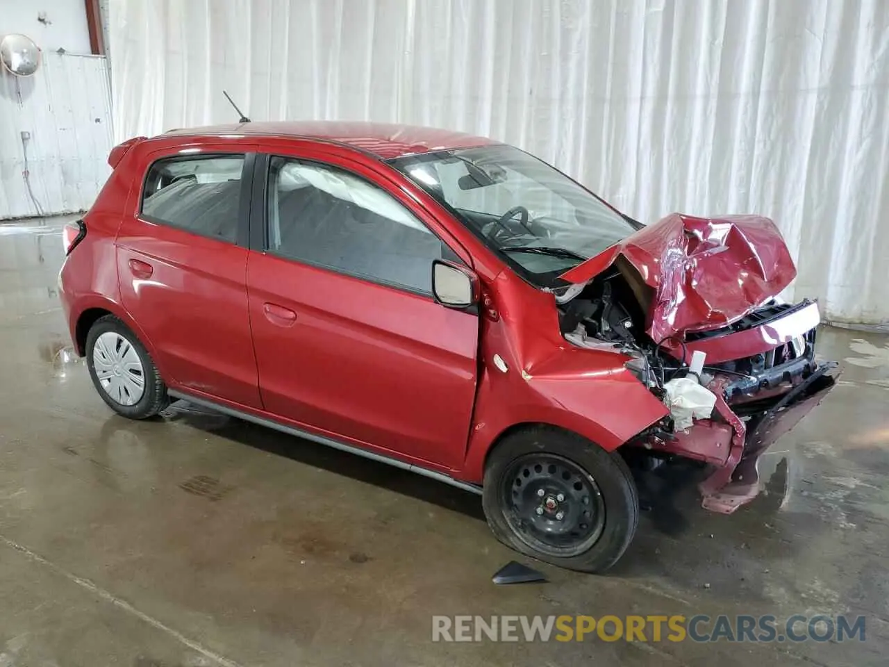 4 Photograph of a damaged car ML32AUHJXRH020798 MITSUBISHI MIRAGE 2024