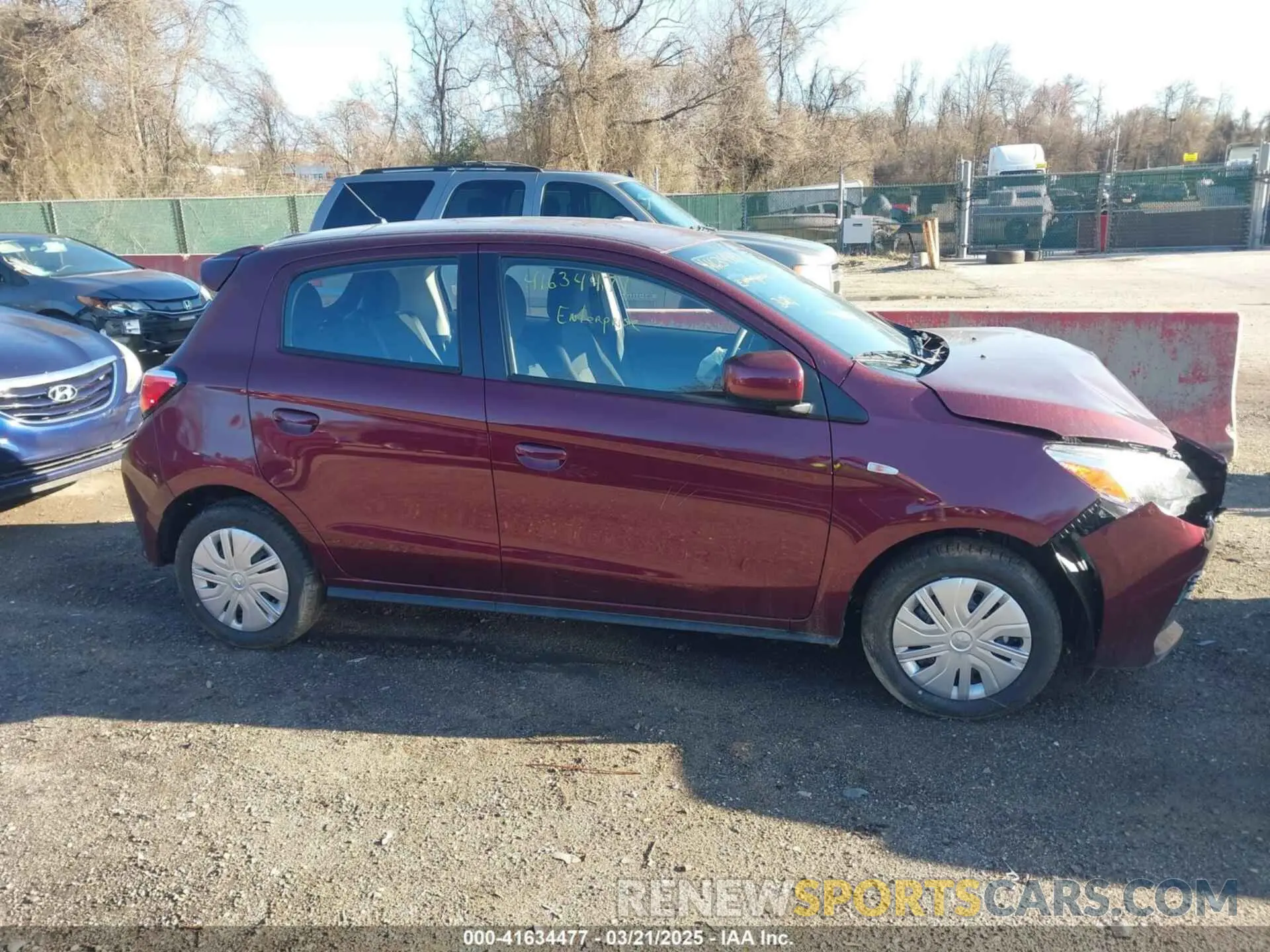 13 Photograph of a damaged car ML32AUHJXRH036273 MITSUBISHI MIRAGE 2024