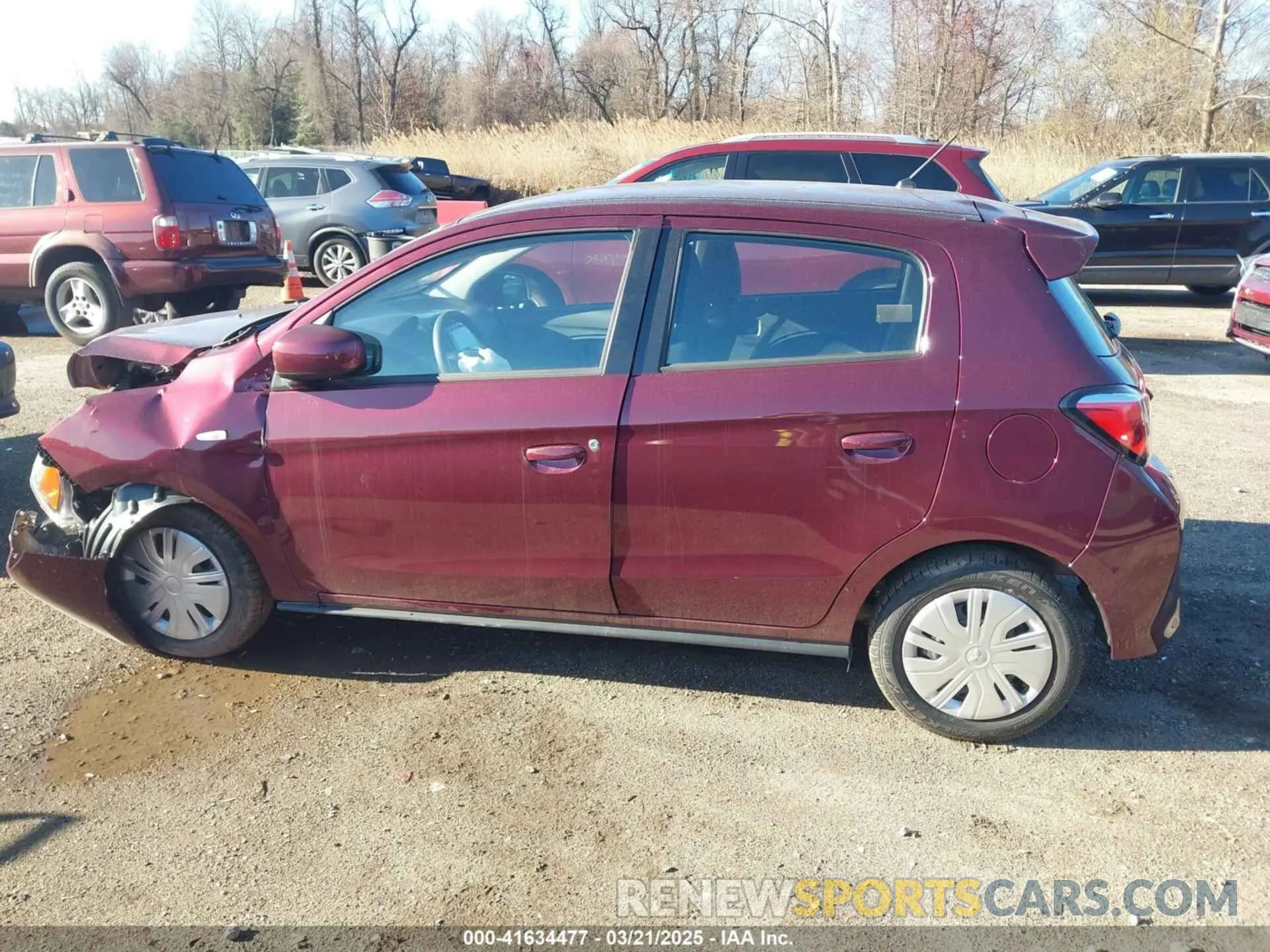 14 Photograph of a damaged car ML32AUHJXRH036273 MITSUBISHI MIRAGE 2024