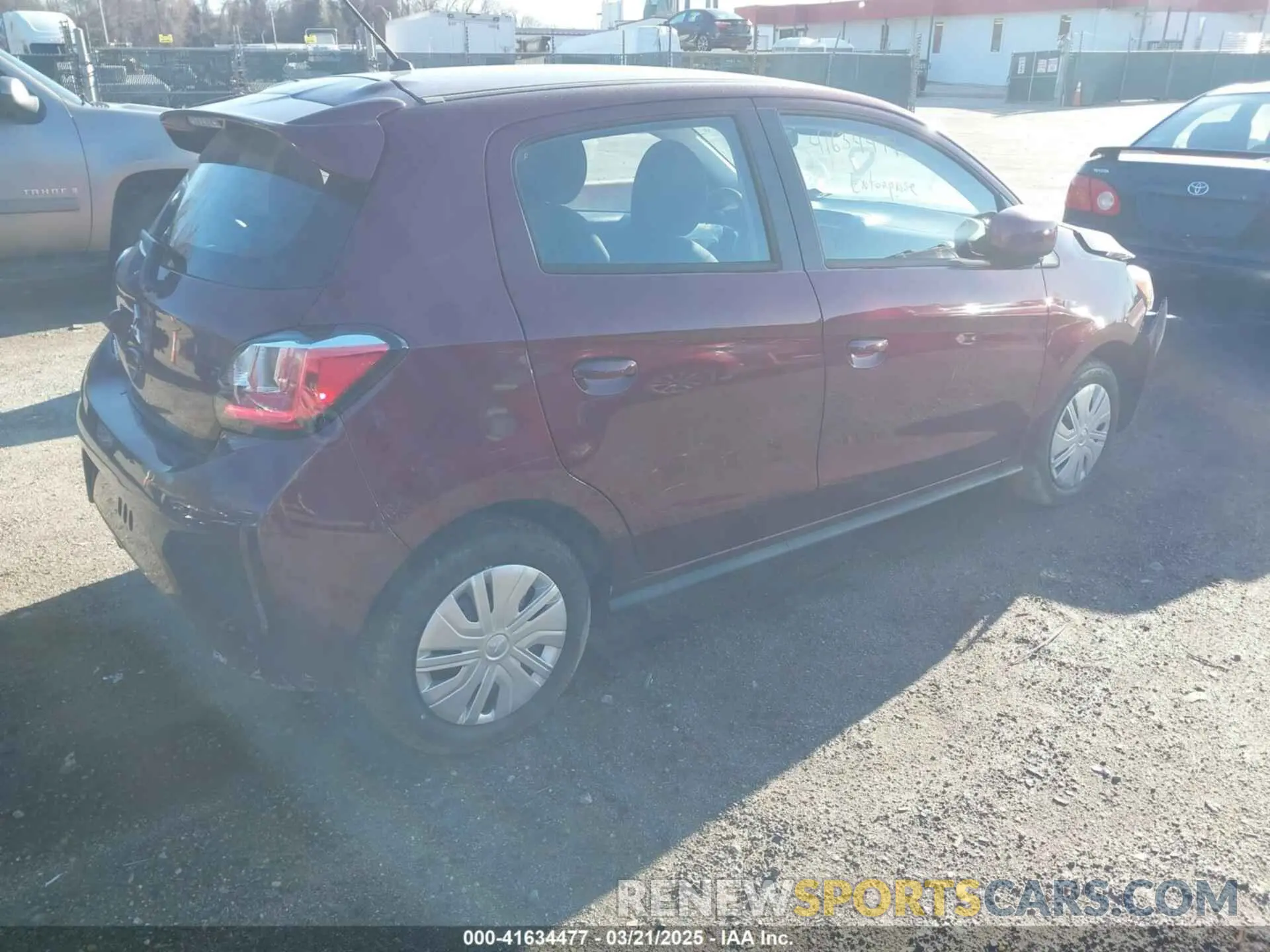 4 Photograph of a damaged car ML32AUHJXRH036273 MITSUBISHI MIRAGE 2024