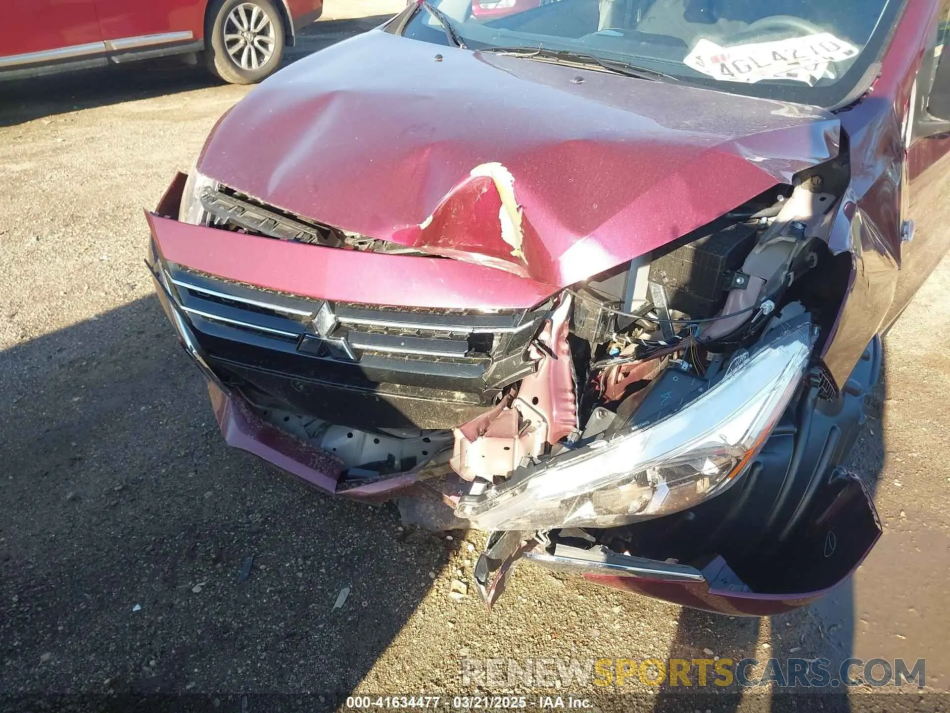6 Photograph of a damaged car ML32AUHJXRH036273 MITSUBISHI MIRAGE 2024