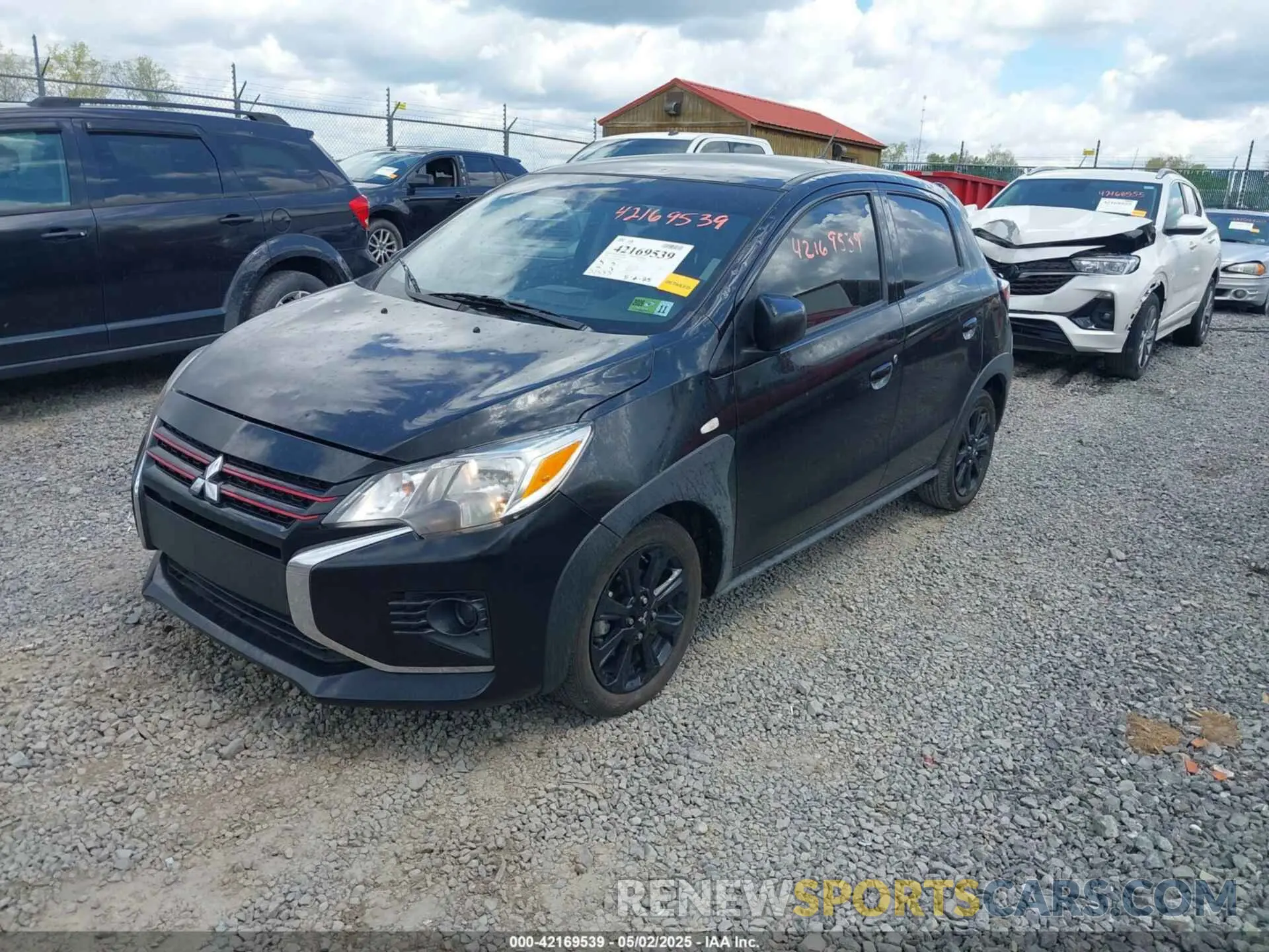 2 Фотография поврежденного автомобиля ML32AWHJ0RH004427 MITSUBISHI MIRAGE 2024