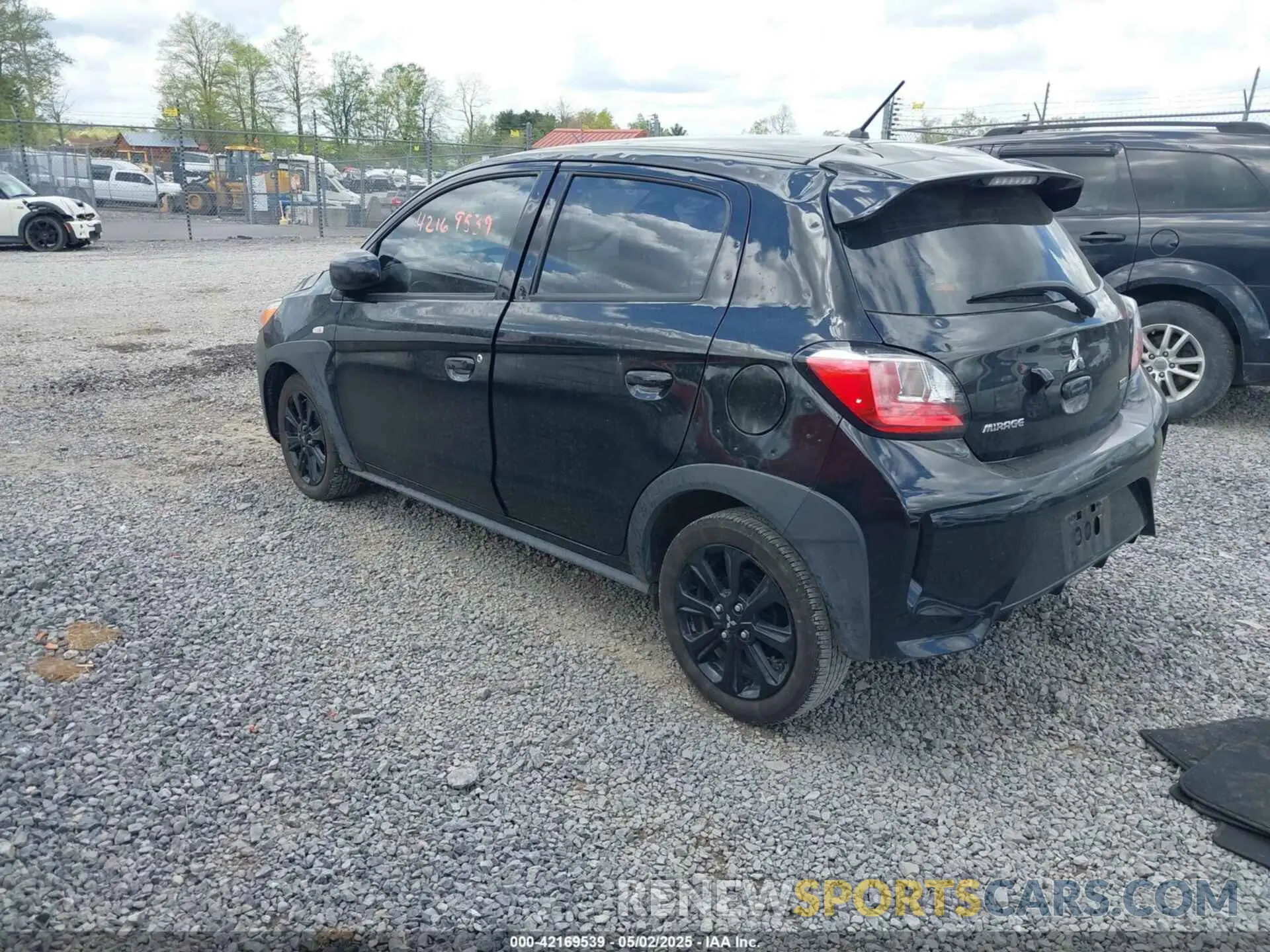 3 Фотография поврежденного автомобиля ML32AWHJ0RH004427 MITSUBISHI MIRAGE 2024