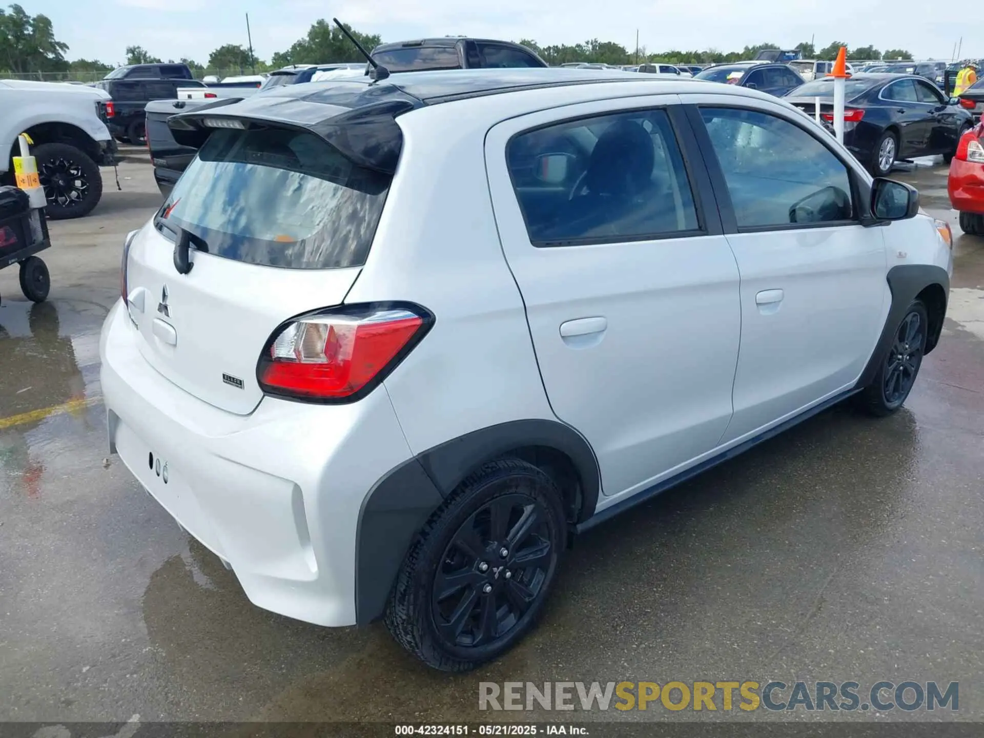 4 Фотография поврежденного автомобиля ML32AWHJ1RH007630 MITSUBISHI MIRAGE 2024