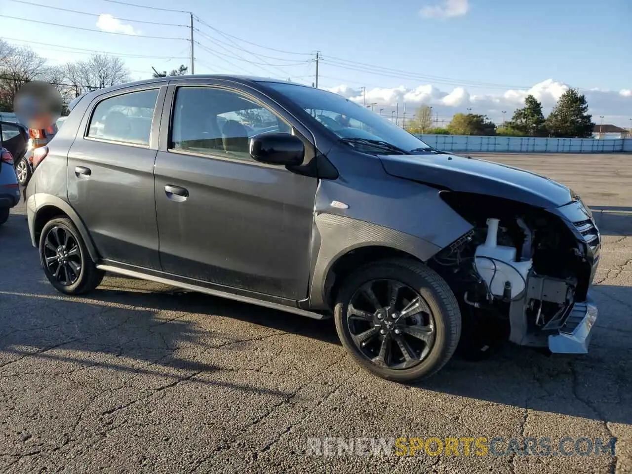 4 Photograph of a damaged car ML32AWHJ4RH006603 MITSUBISHI MIRAGE 2024