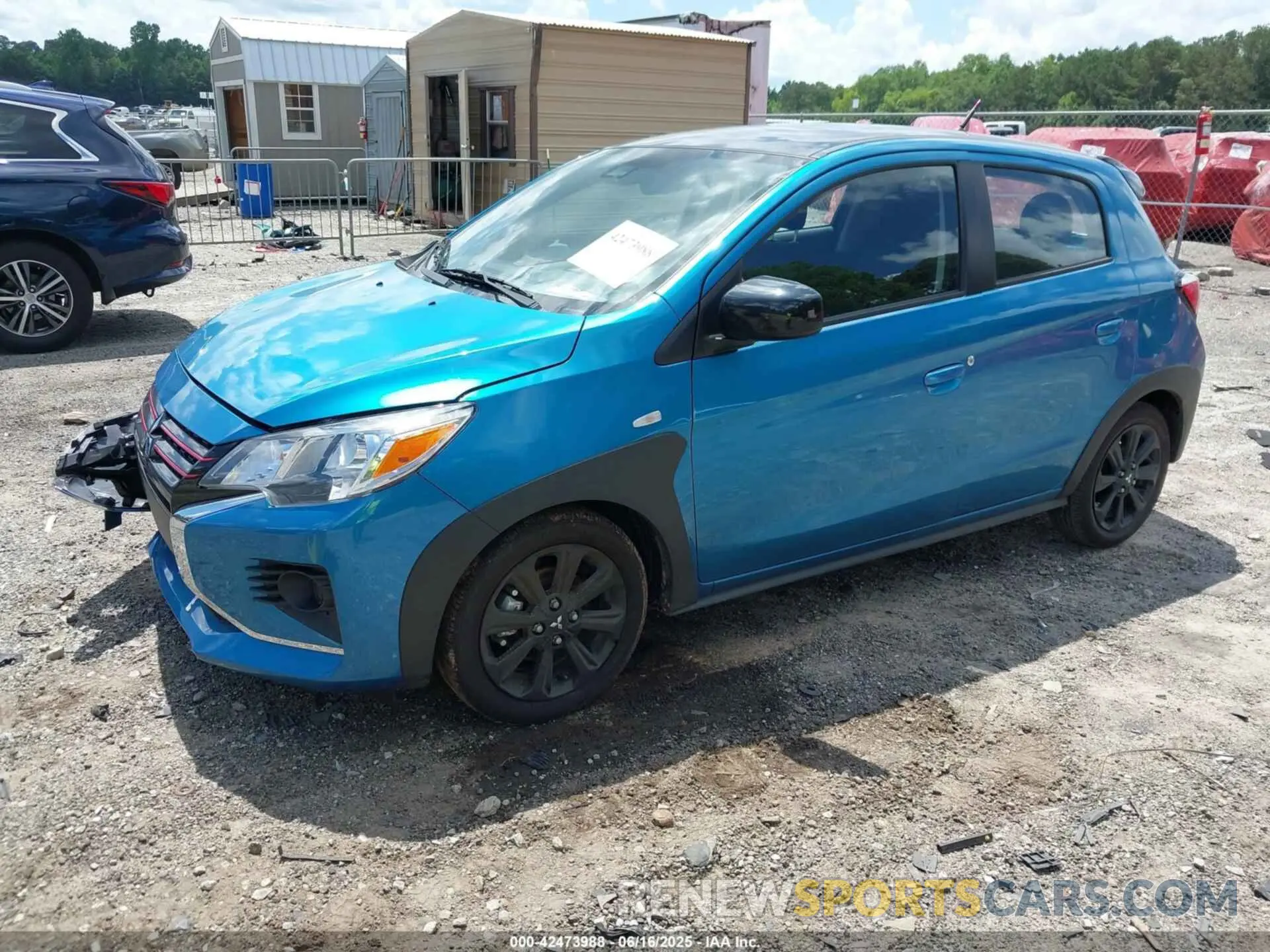 2 Фотография поврежденного автомобиля ML32AWHJ4RH030996 MITSUBISHI MIRAGE 2024
