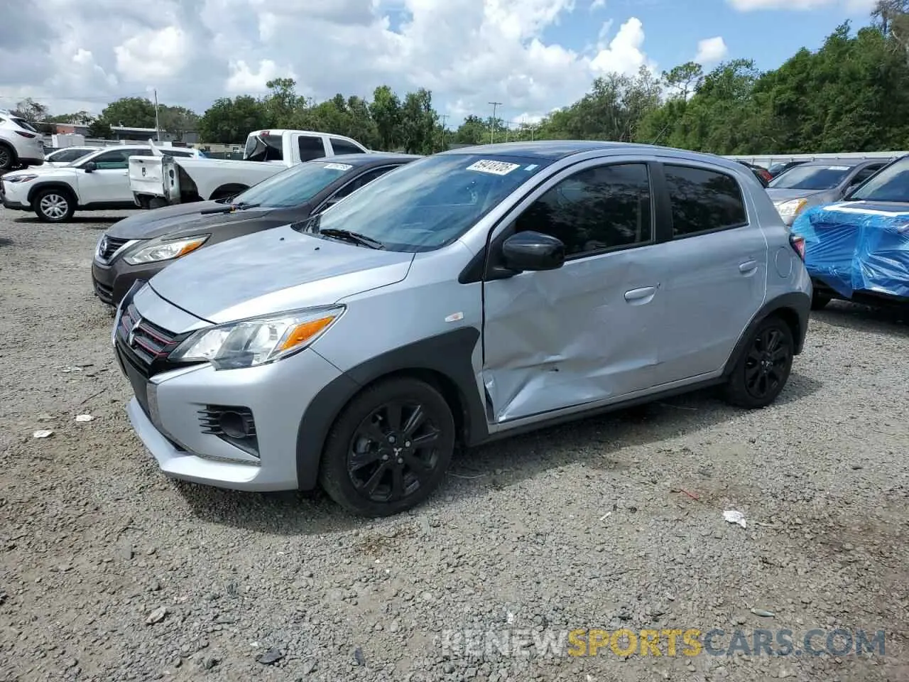 1 Photograph of a damaged car ML32AWHJ5RH003449 MITSUBISHI MIRAGE 2024
