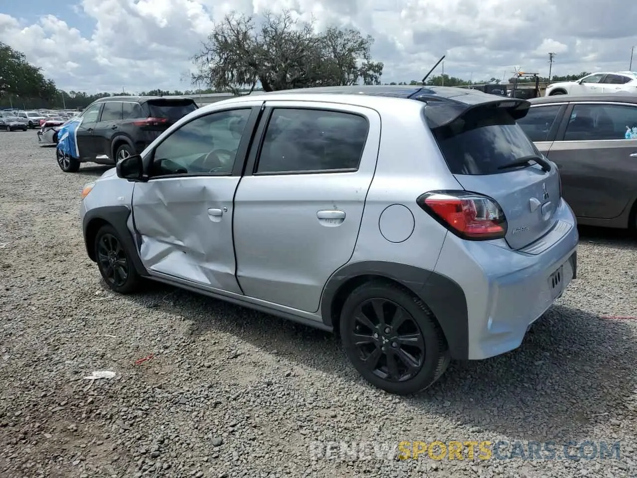 2 Photograph of a damaged car ML32AWHJ5RH003449 MITSUBISHI MIRAGE 2024