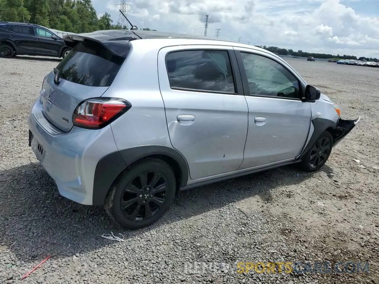 3 Photograph of a damaged car ML32AWHJ5RH003449 MITSUBISHI MIRAGE 2024