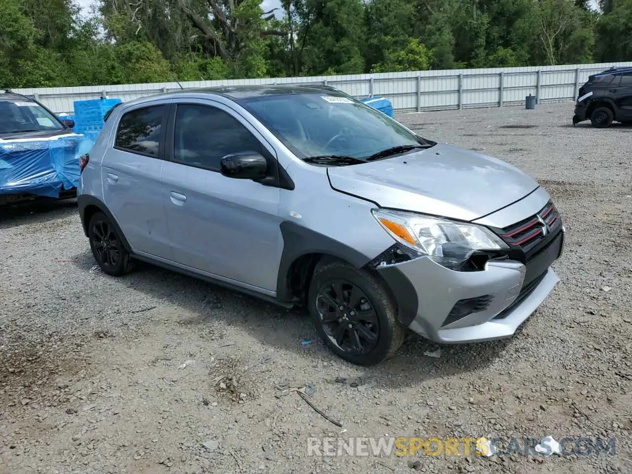 4 Photograph of a damaged car ML32AWHJ5RH003449 MITSUBISHI MIRAGE 2024
