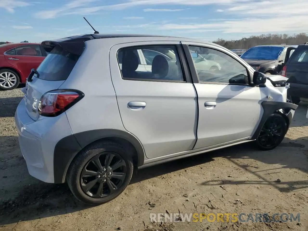 3 Фотография поврежденного автомобиля ML32AWHJ6RH014332 MITSUBISHI MIRAGE 2024
