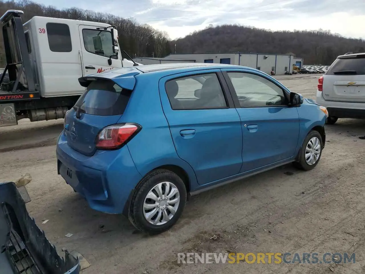 3 Photograph of a damaged car ML32AWHJ7RH000908 MITSUBISHI MIRAGE 2024