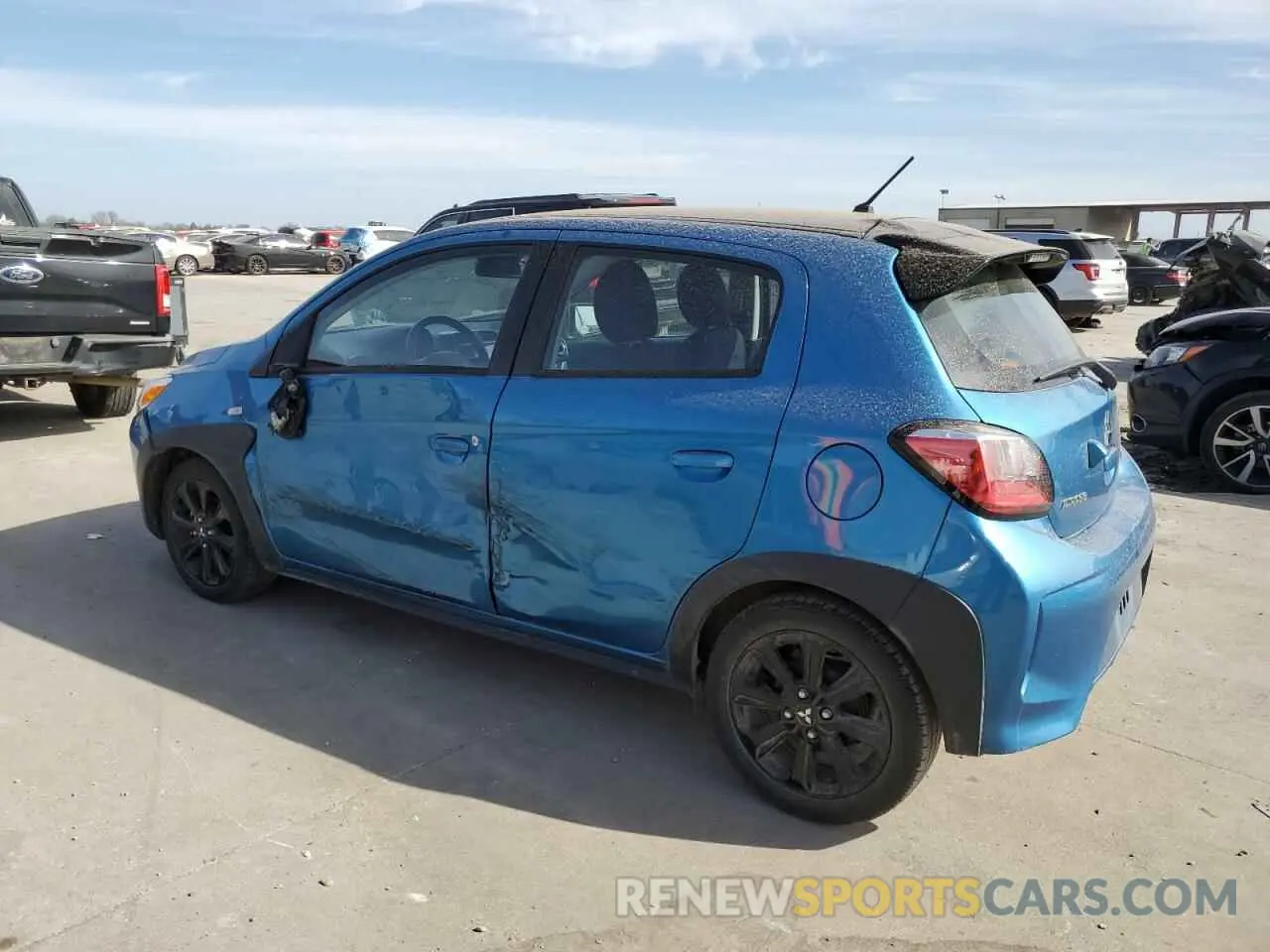 2 Фотография поврежденного автомобиля ML32AWHJ7RH003825 MITSUBISHI MIRAGE 2024