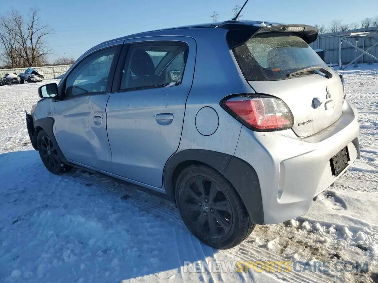 2 Фотография поврежденного автомобиля ML32AWHJ7RH005381 MITSUBISHI MIRAGE 2024