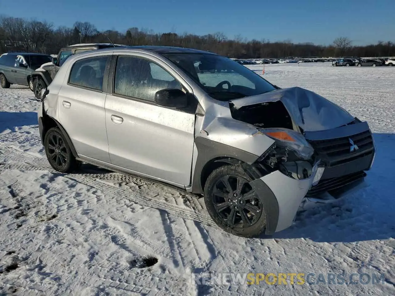 4 Фотография поврежденного автомобиля ML32AWHJ7RH005381 MITSUBISHI MIRAGE 2024